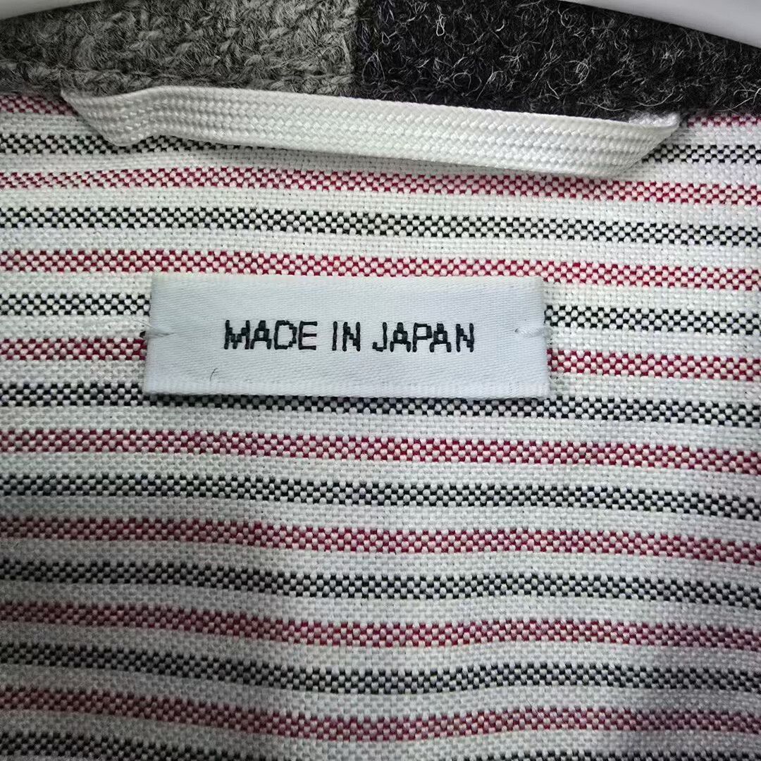Thom Browne thom browne black gray wool jacket Size US S / EU 44-46 / 1 - 4 Thumbnail