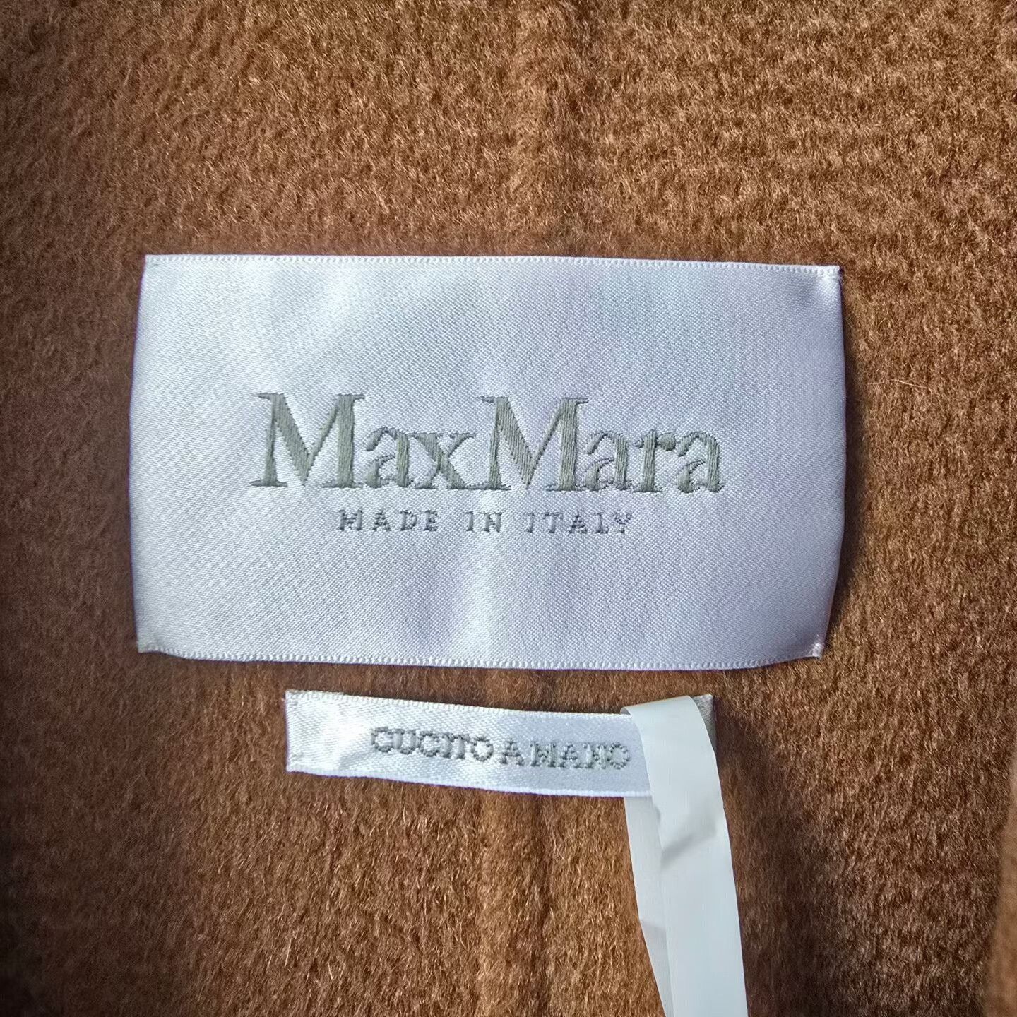 Max Mara MaxMara Ludmilla Brown Cashmere Coat Size XS / US 0-2 / IT 36-38 - 3 Thumbnail
