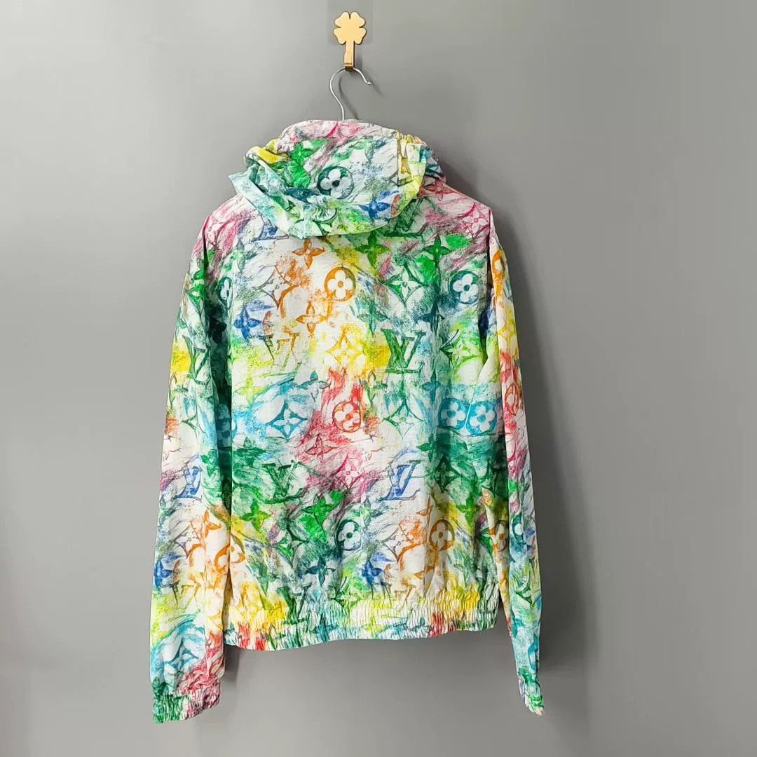 Louis Vuitton louis vuitton colorful logo windbreaker jacket Size US L / EU 52-54 / 3 - 2 Thumbnail