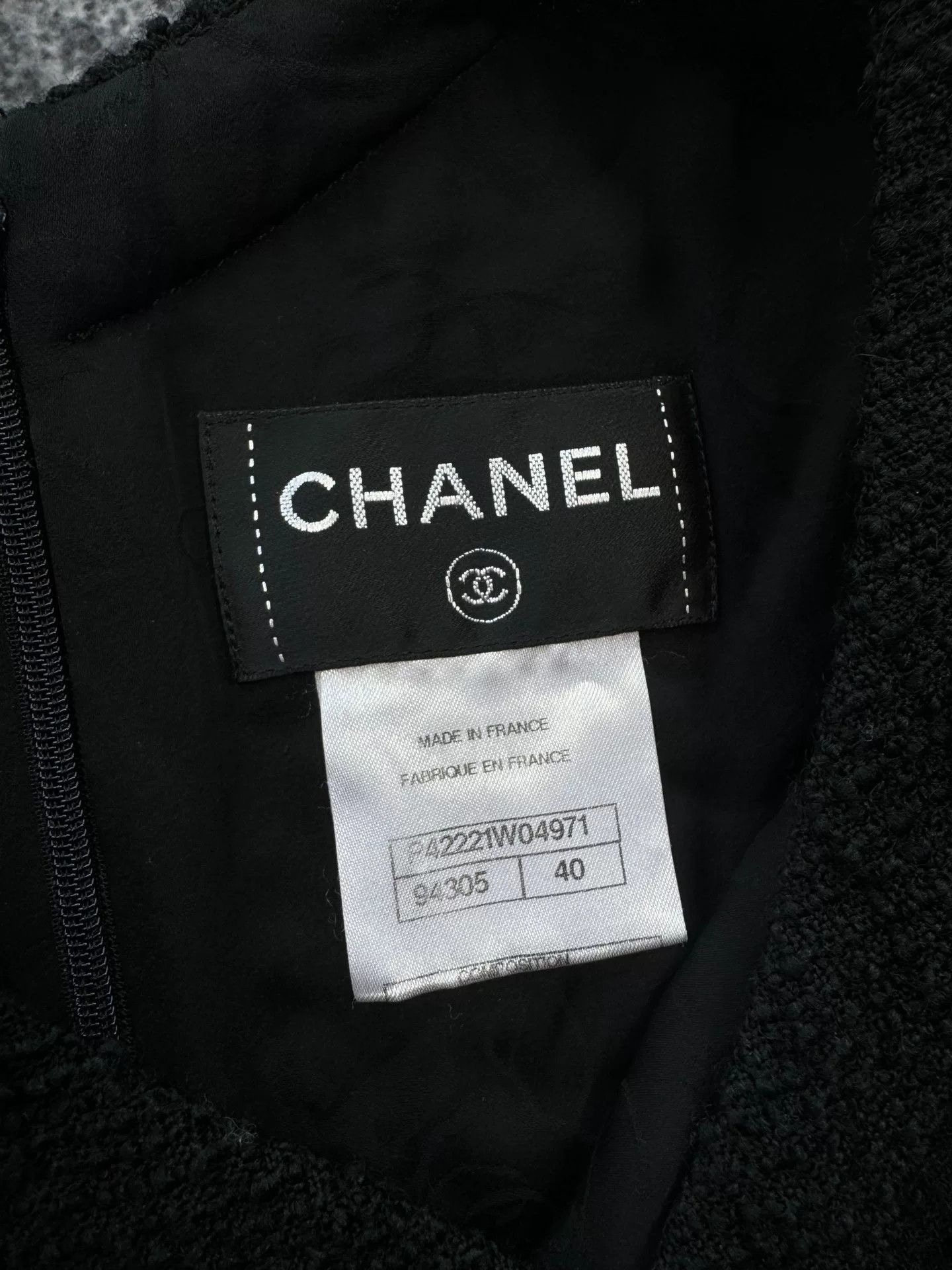 Chanel black mermaid dress by Chanel Size M / US 6-8 / IT 42-44 - 3 Thumbnail