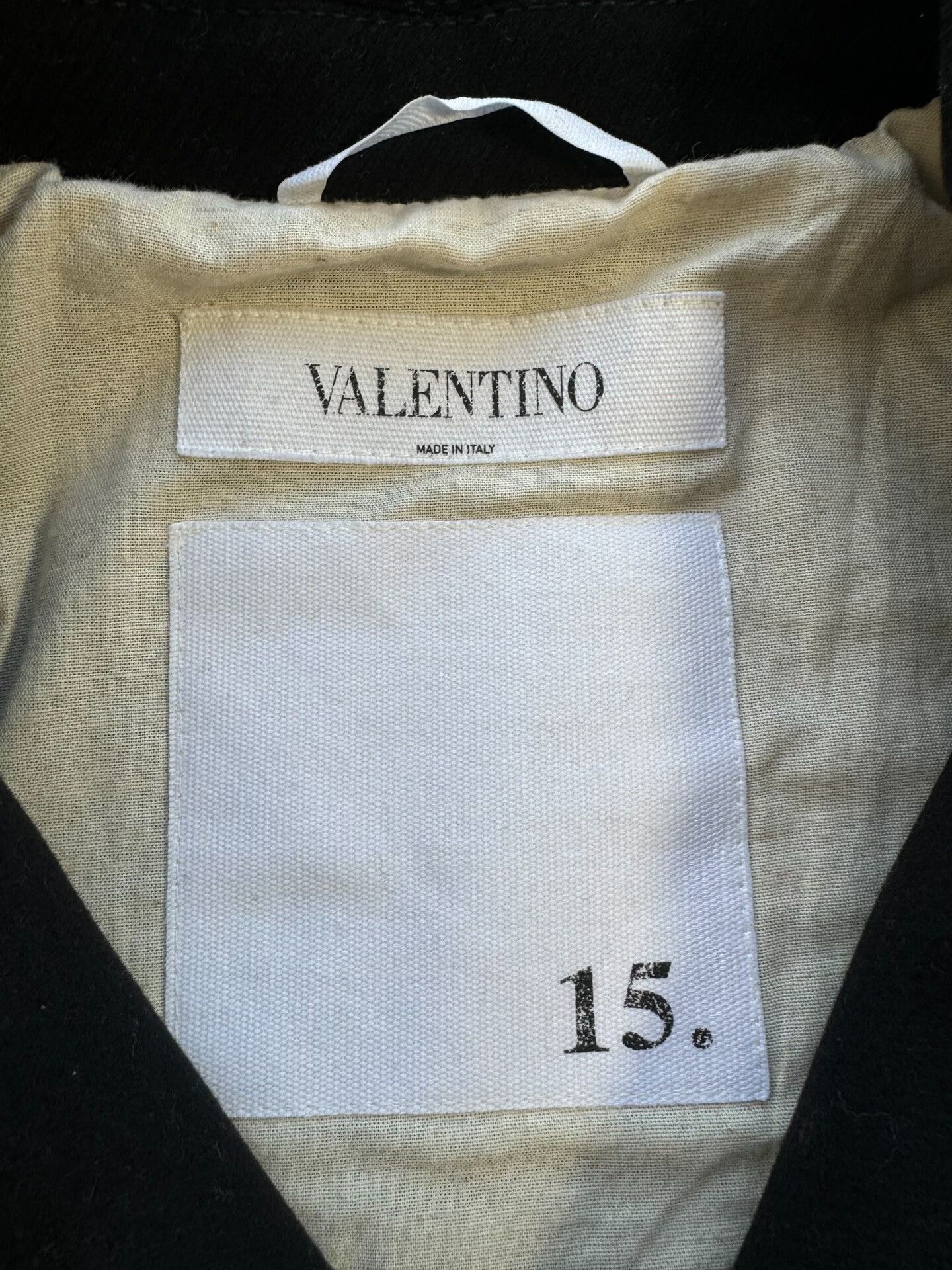 Valentino valentino black and white wool bomber jacket Size US L / EU 52-54 / 3 - 4 Thumbnail