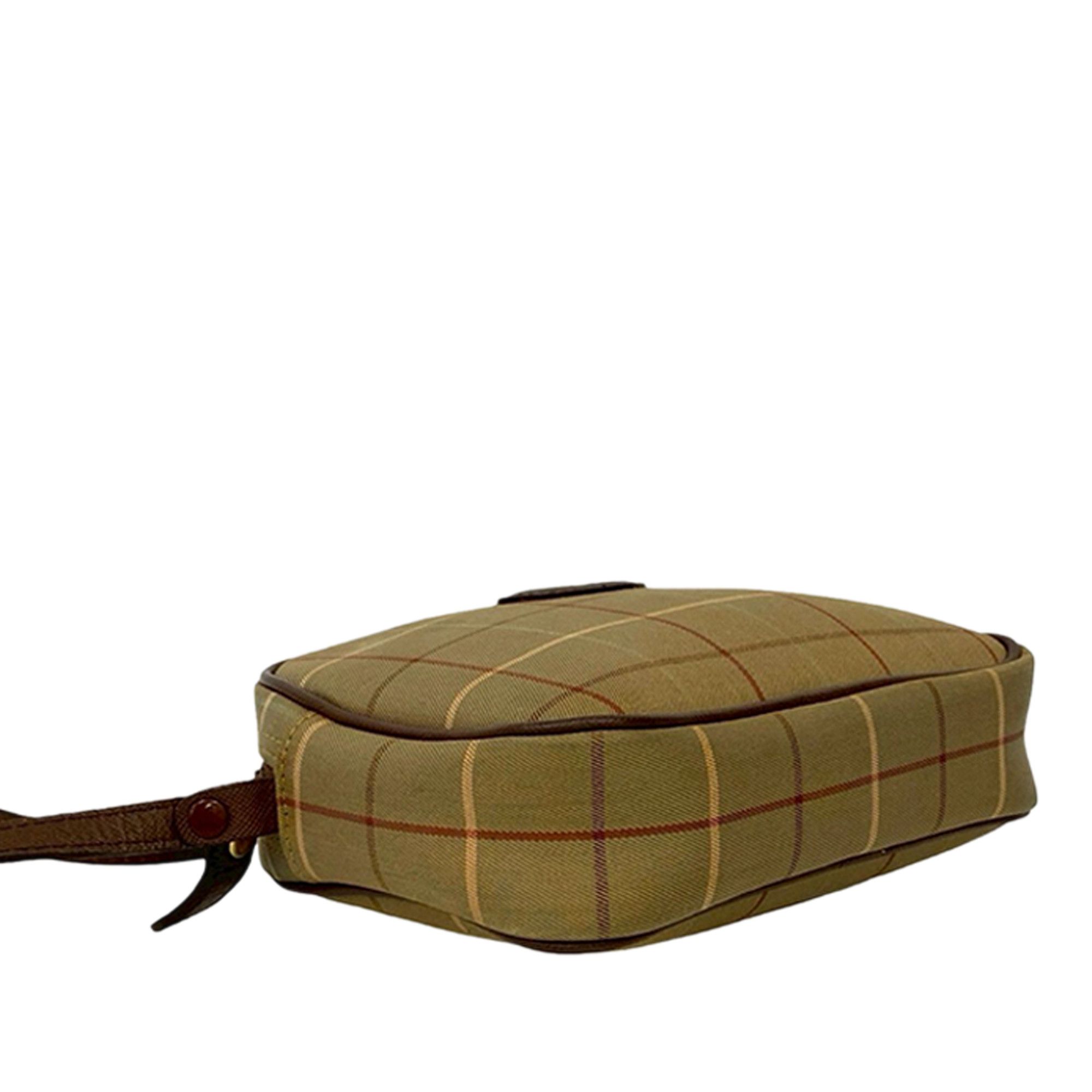 Burberry Burberry Vintage Check Canvas Crossbody Size ONE SIZE - 2 Thumbnail