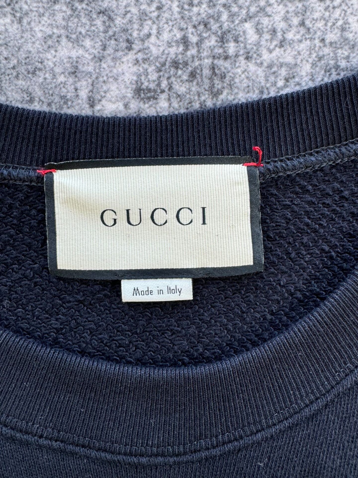 Gucci gucci navy blue bear sweatshirt size S Size US S / EU 44-46 / 1 - 3 Thumbnail