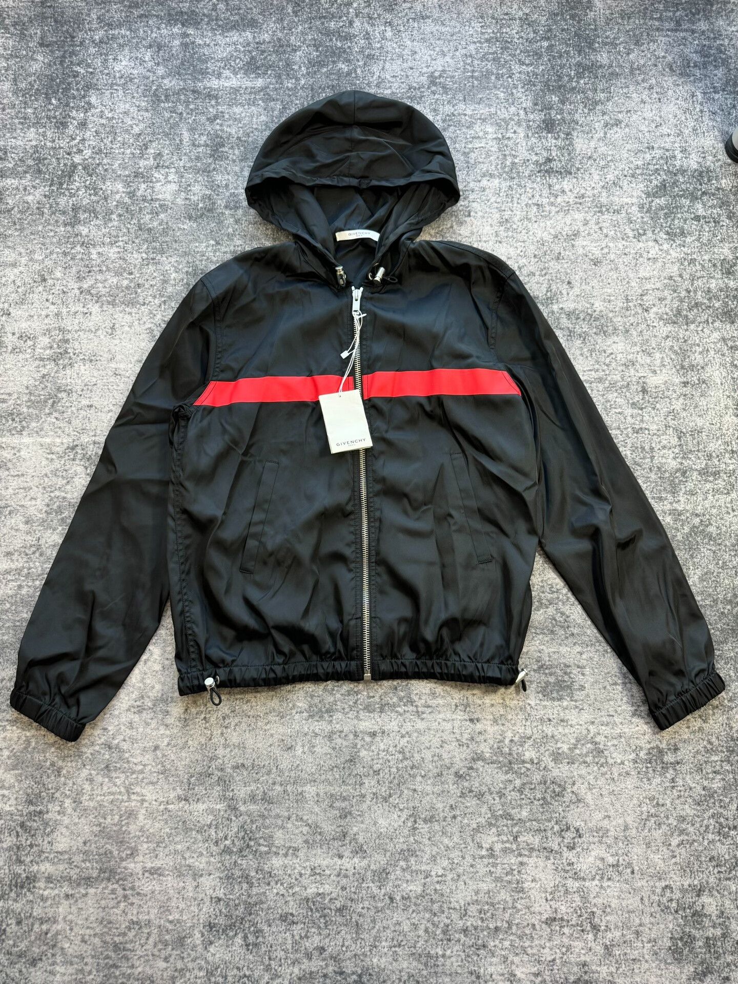 Givenchy Givenchy Black and Red Hooded Jacket Size US L / EU 52-54 / 3 - 2 Thumbnail