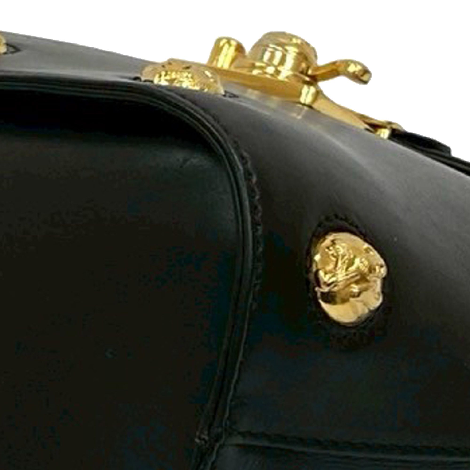 Salvatore Ferragamo Salvatore Ferragamo Gancini Calfskin Leather Backpack Size ONE SIZE - 9 Thumbnail