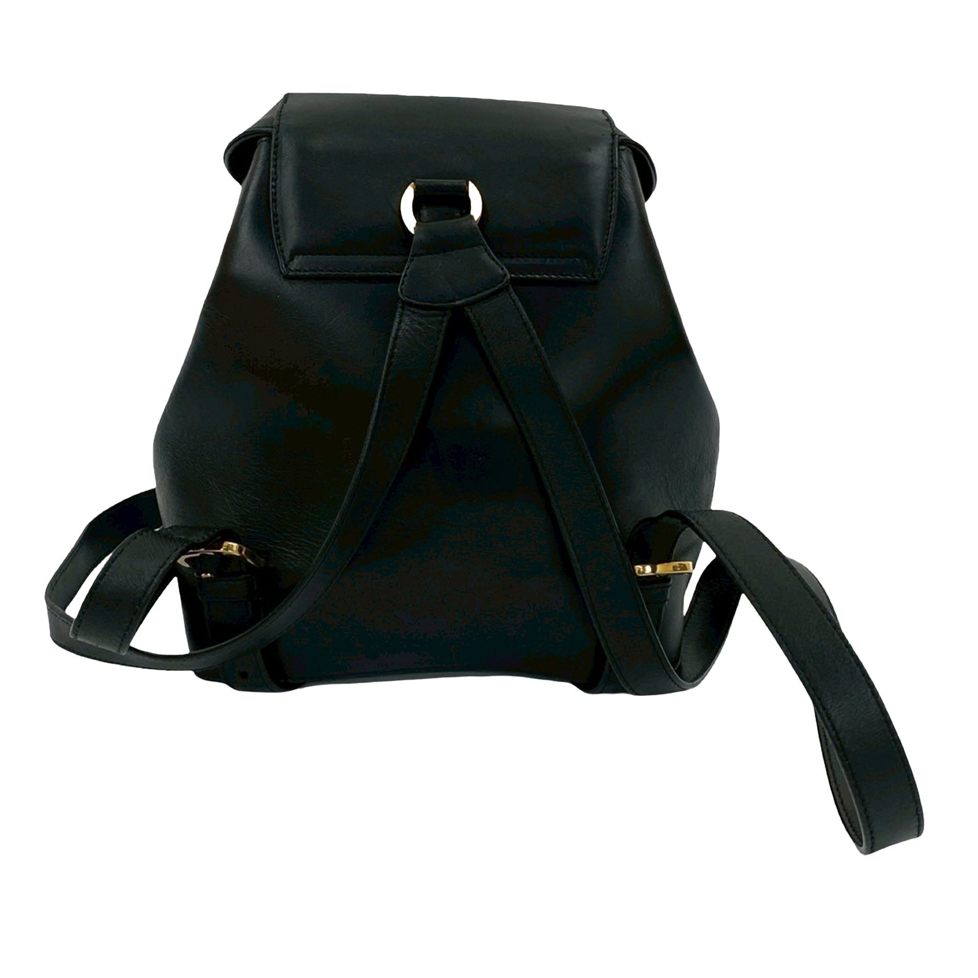 Salvatore Ferragamo Salvatore Ferragamo Gancini Calfskin Leather Backpack Size ONE SIZE - 2 Thumbnail
