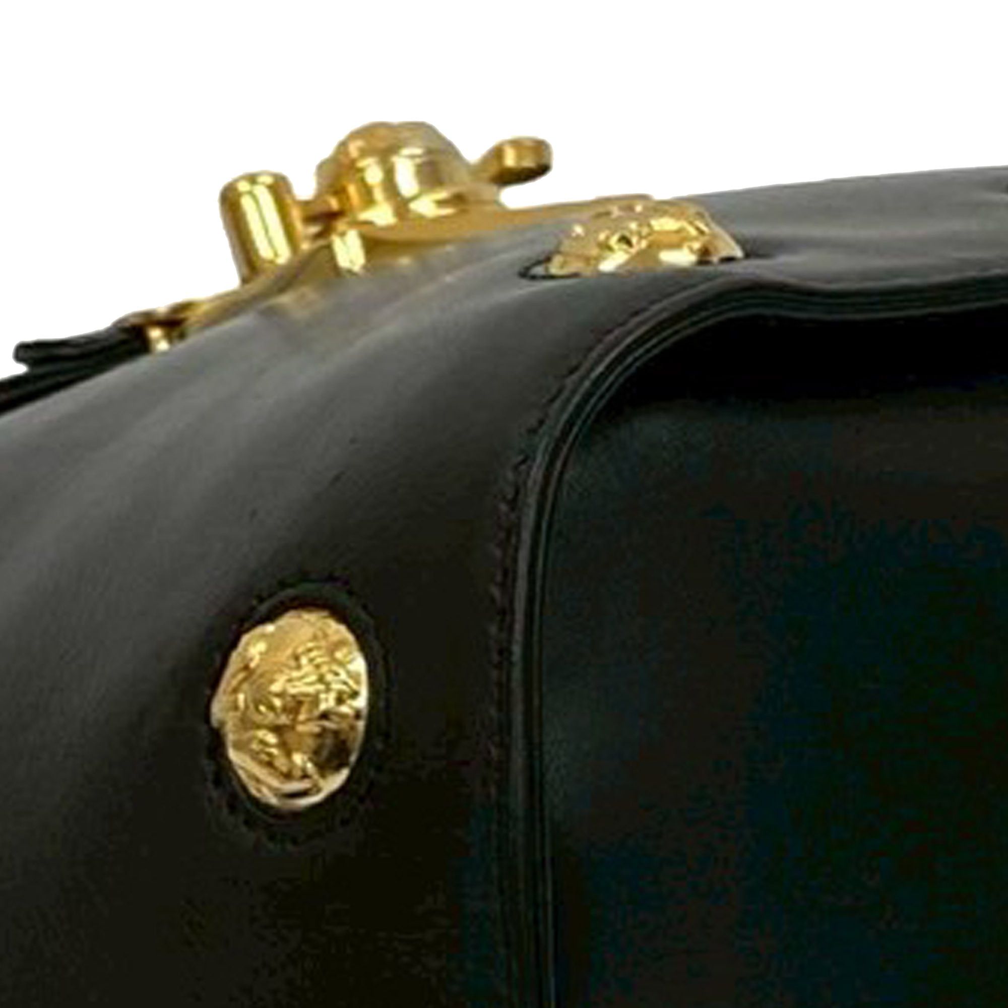 Salvatore Ferragamo Salvatore Ferragamo Gancini Calfskin Leather Backpack Size ONE SIZE - 8 Thumbnail
