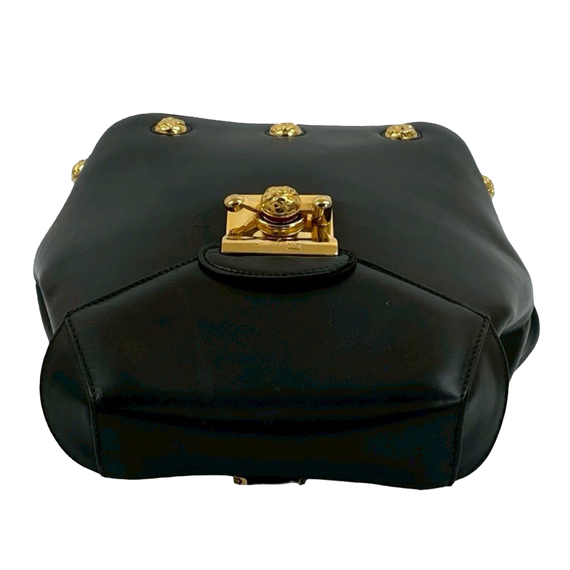 Salvatore Ferragamo Salvatore Ferragamo Gancini Calfskin Leather Backpack Size ONE SIZE - 3 Thumbnail
