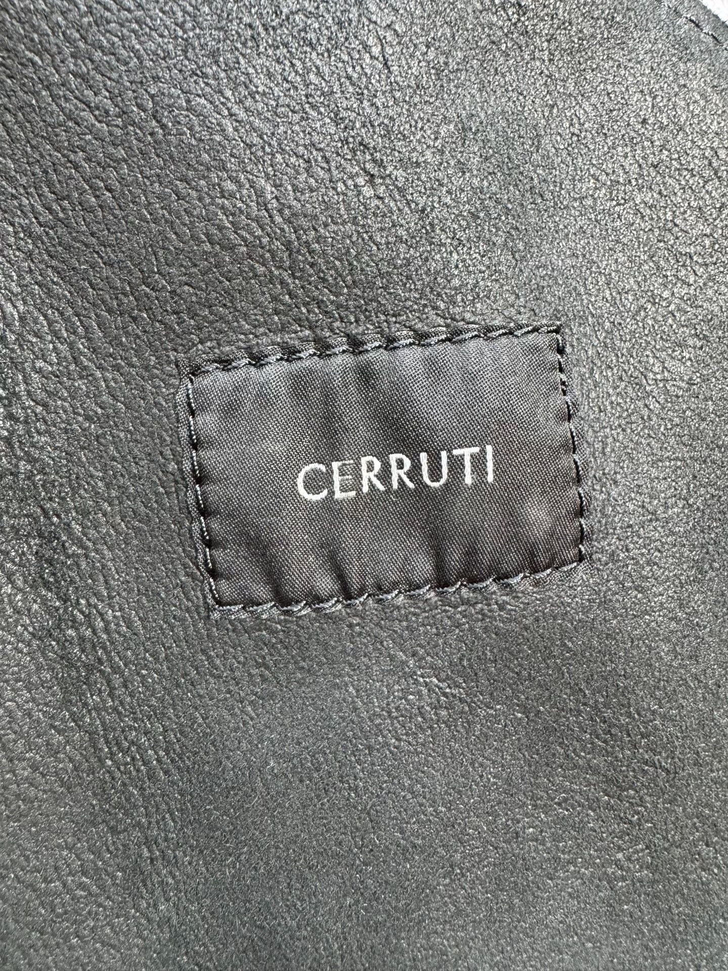 Cerruti 1881 cerruti shearling effect zip-up jacket Size US XL / EU 56 / 4 - 4 Thumbnail