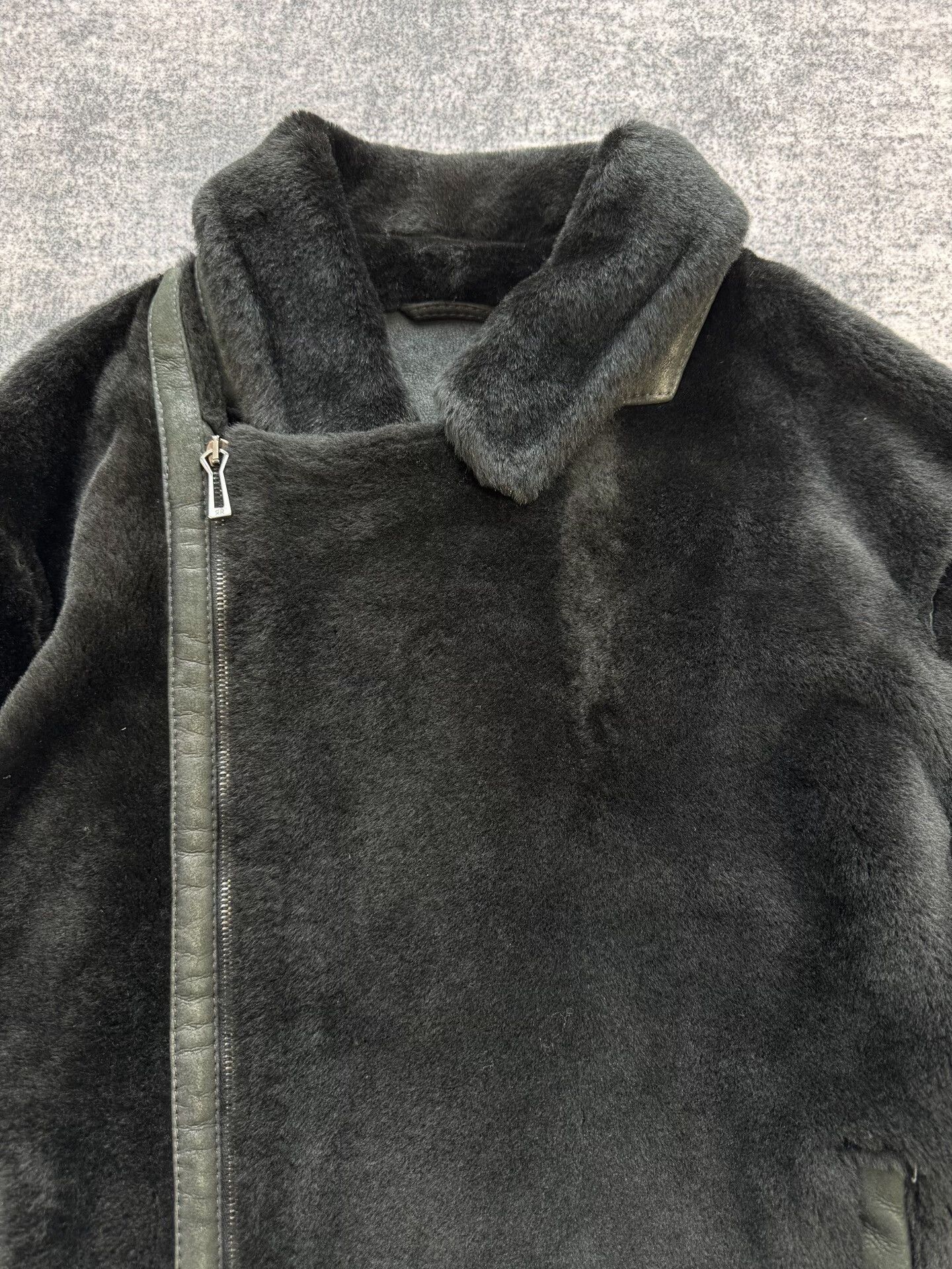 Cerruti 1881 cerruti shearling effect zip-up jacket Size US XL / EU 56 / 4 - 3 Thumbnail