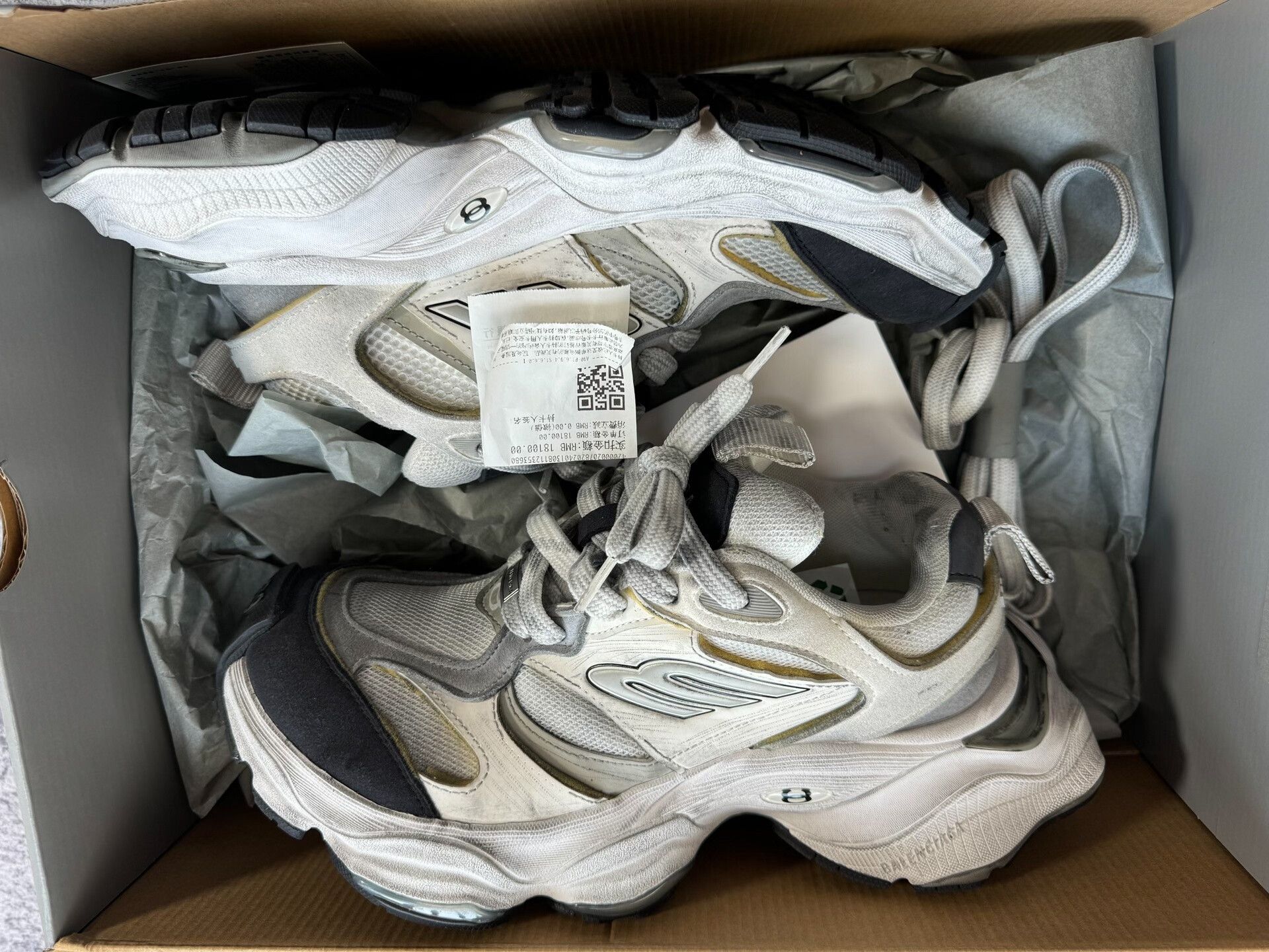 Balenciaga balenciaga cargo sneakers for men Size US 7 / EU 40 - 9 Thumbnail