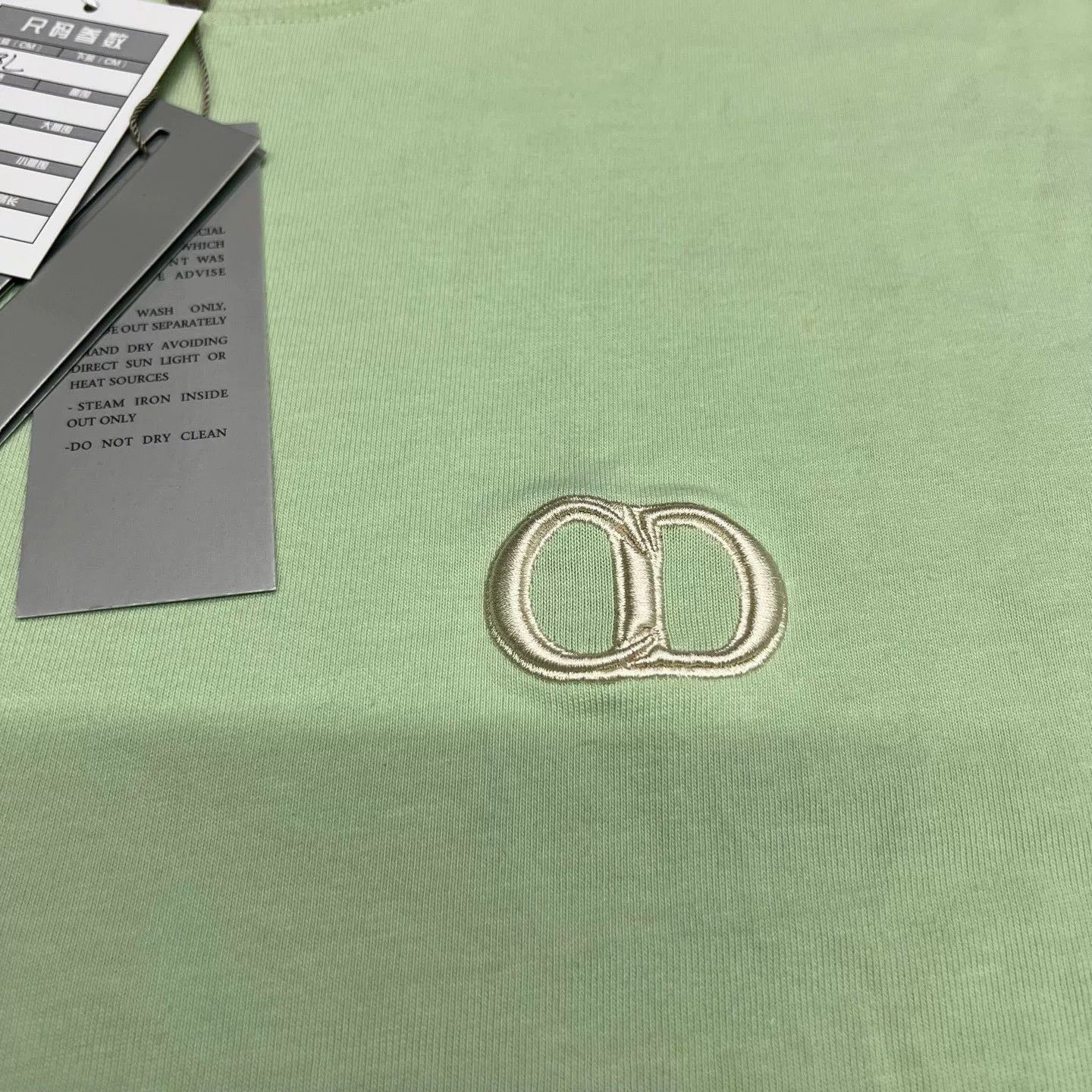 Dior dior green embroidered short sleeve shirt Size US XXL / EU 58 / 5 - 3 Thumbnail