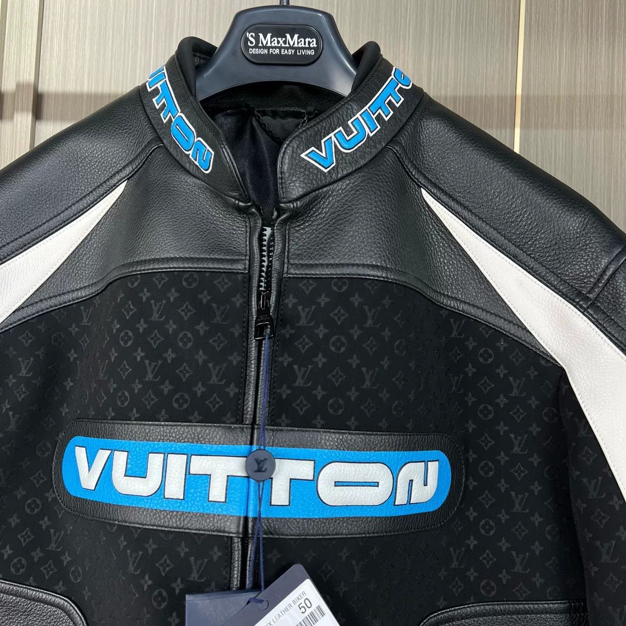 Louis Vuitton Louis Vuitton Vintage Leather Motorcycle Jacket Size US L / EU 52-54 / 3 - 4 Thumbnail