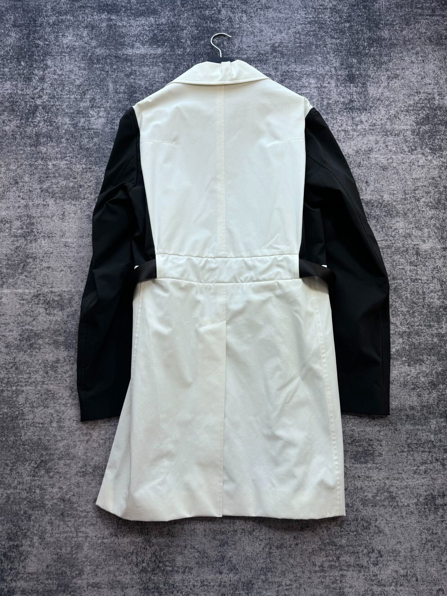 Dior Dior Black and White Color Block Trench Coat Size XL / US 12-14 / IT 48-50 - 2 Thumbnail