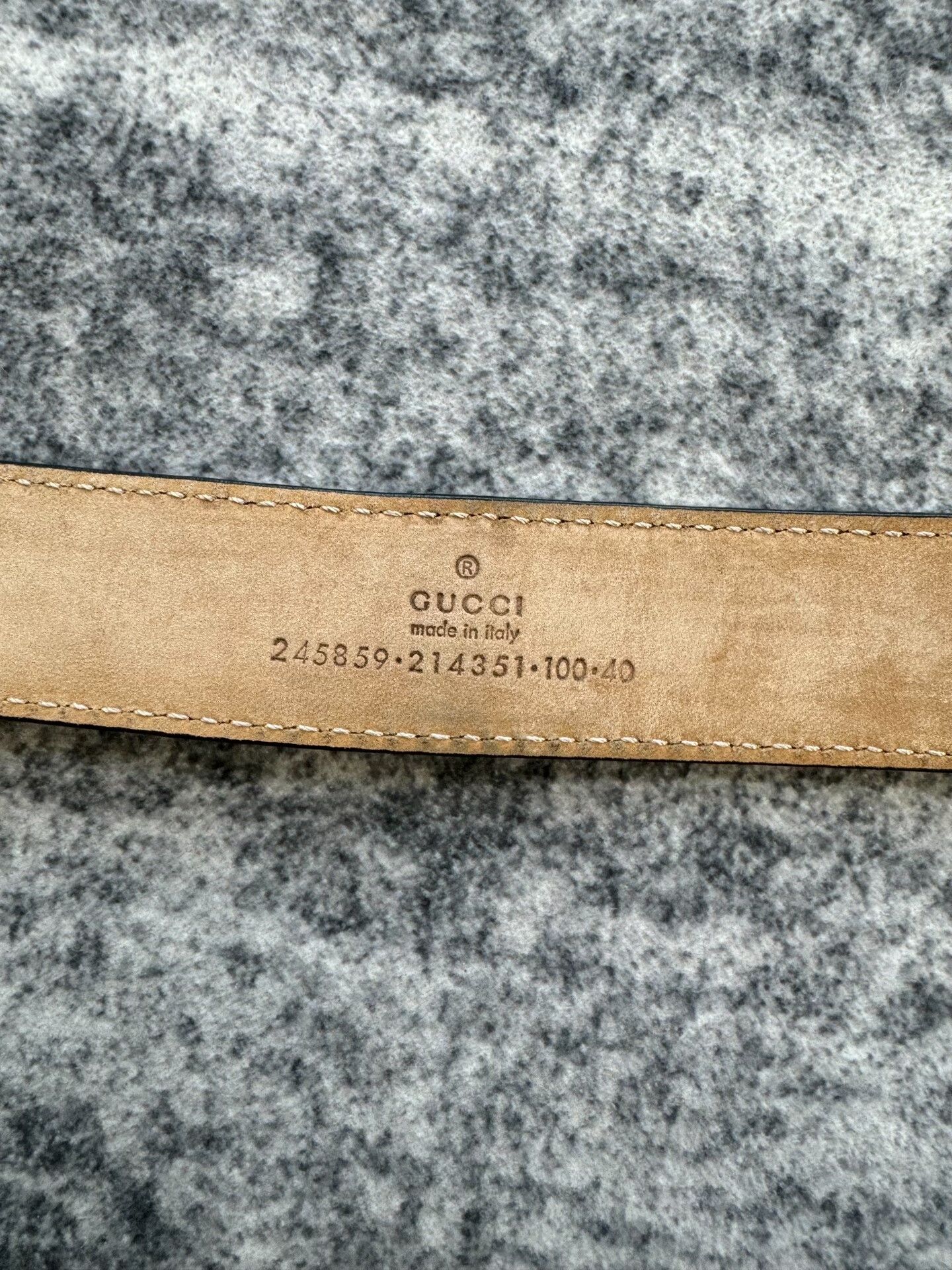Gucci gucci crocodile leather belt with silver buckle Size ONE SIZE - 5 Thumbnail