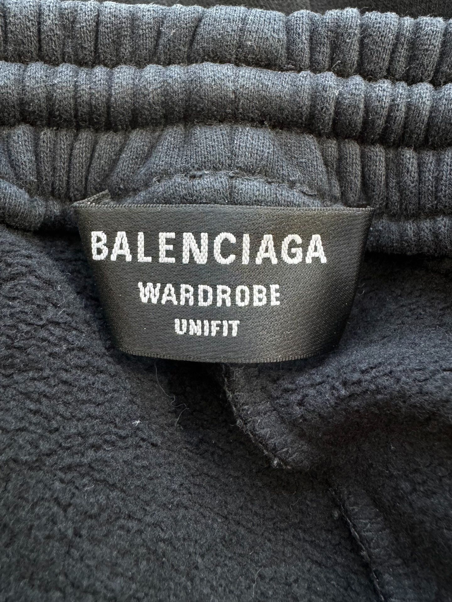 Balenciaga balenciaga black distressed shorts with logo Size US 27 - 5 Thumbnail
