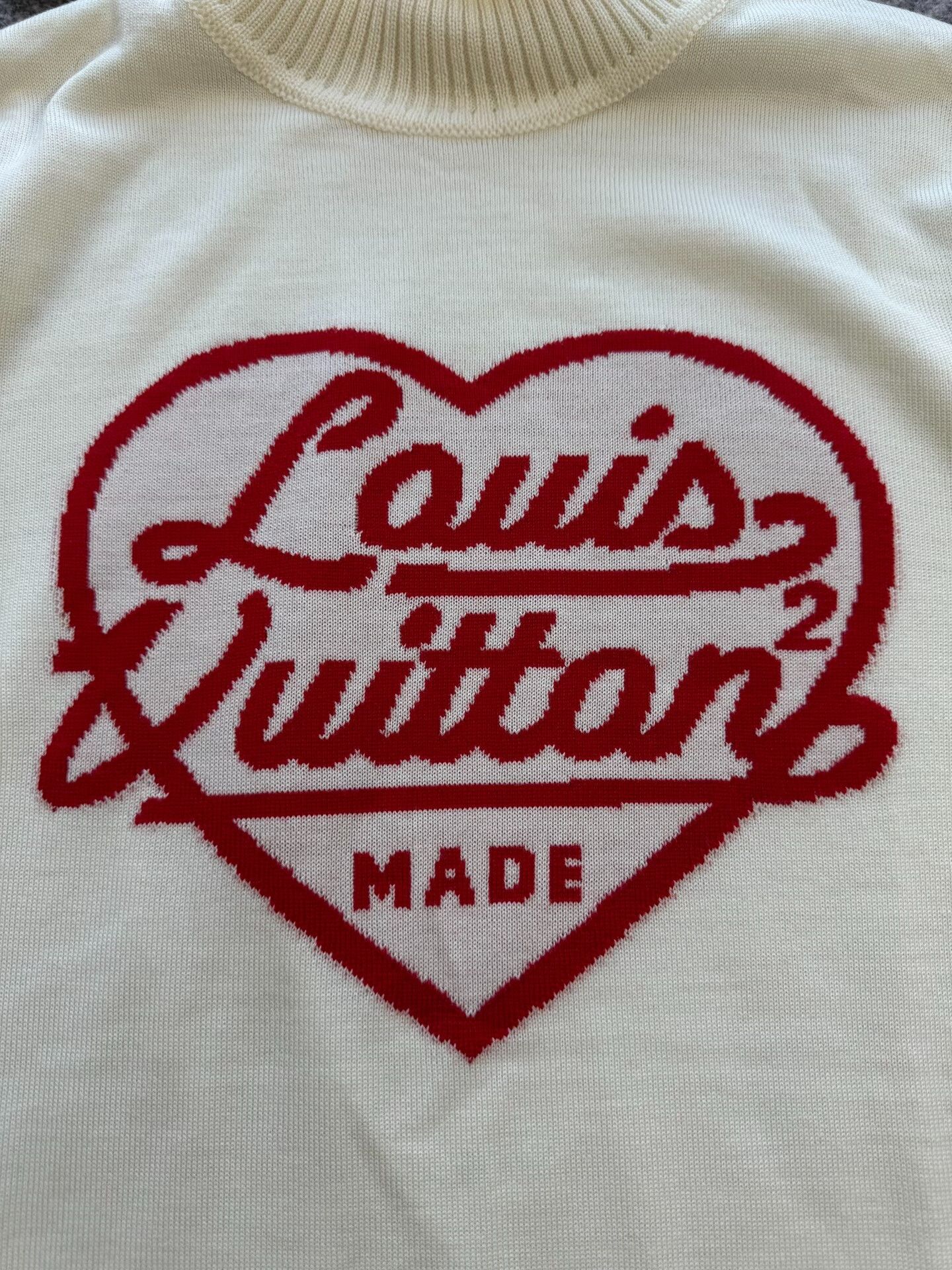 Louis Vuitton louis vuitton nigo heart wool turtleneck sweater Size US L / EU 52-54 / 3 - 3 Thumbnail