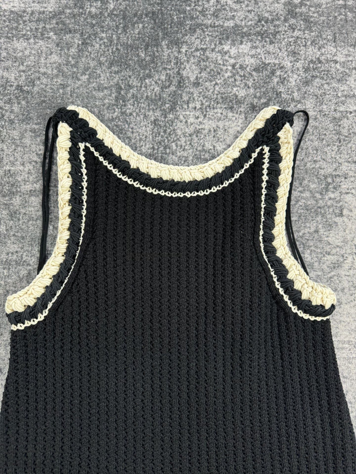 Chanel black and white woven tank dress Size XS / US 0-2 / IT 36-38 - 5 Thumbnail