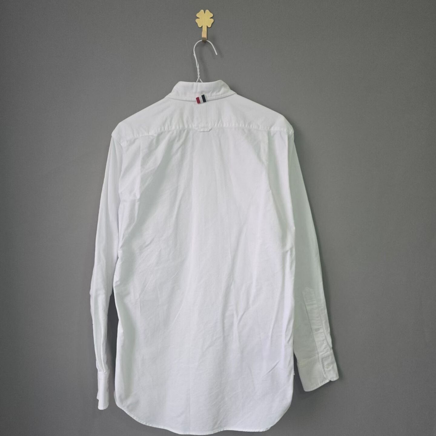 Thom Browne thom browne white cotton striped shirt Size US M / EU 48-50 / 2 - 2 Thumbnail