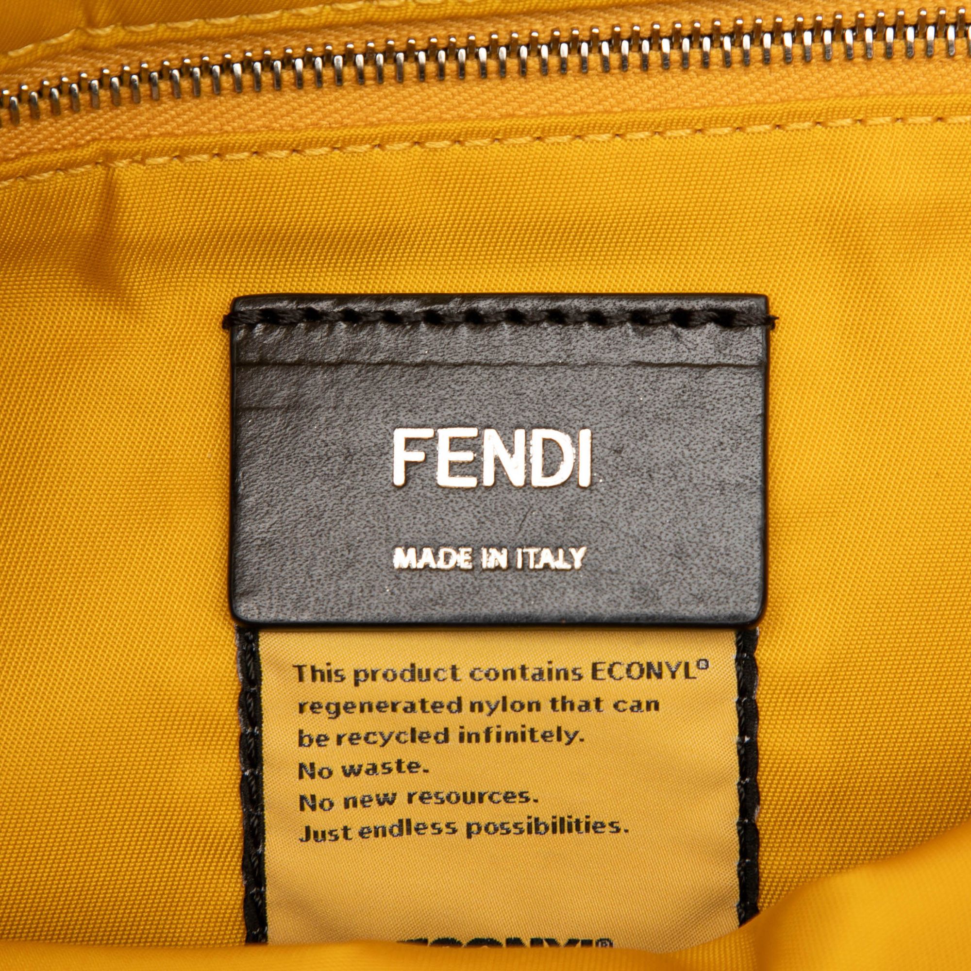 Fendi Fendi Medium Econyl Nylon Baguette Crossbody Size ONE SIZE - 5 Thumbnail