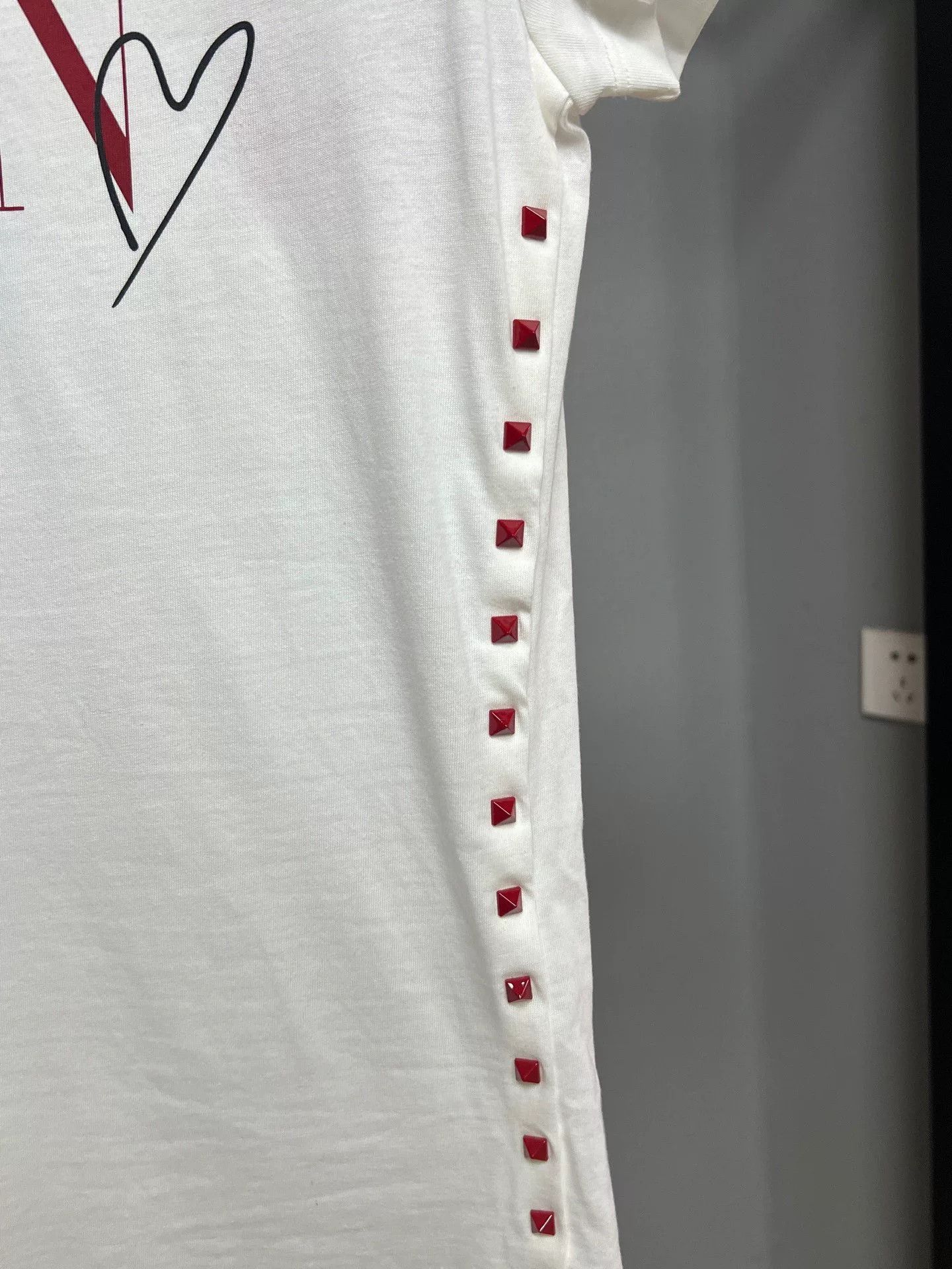 Valentino valentino short sleeve shirt with studs Size XS / US 0-2 / IT 36-38 - 3 Thumbnail