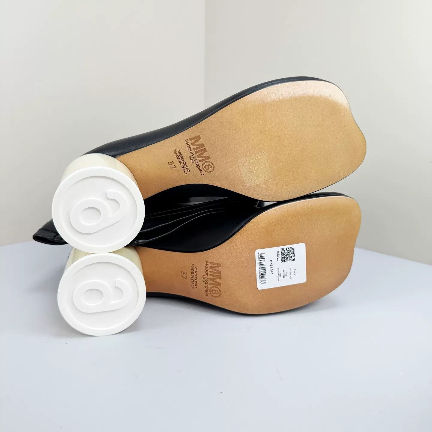 Maison Margiela Maison Margiela Black and White Long Boots Size US 6 / IT 36 - 3 Thumbnail