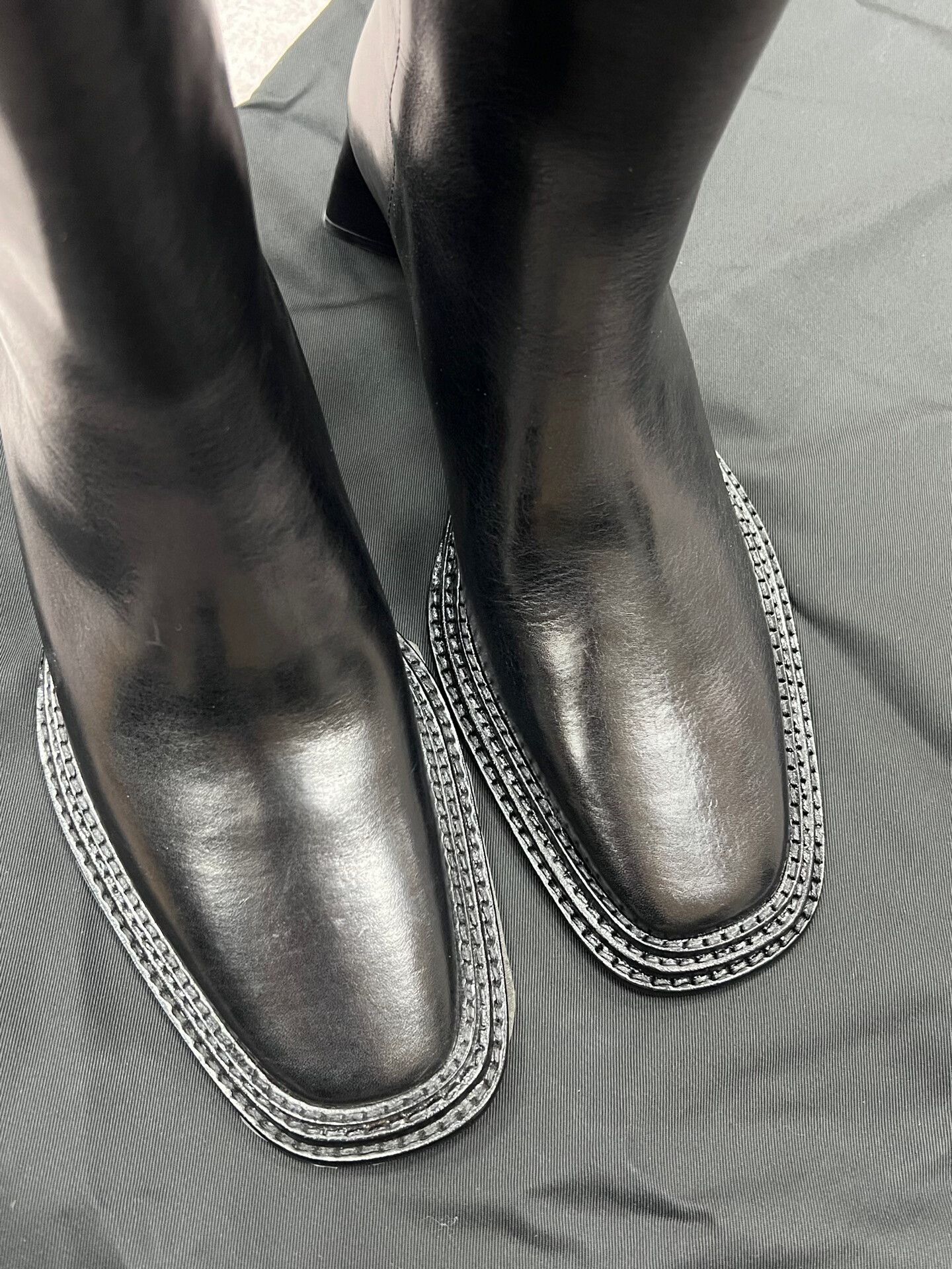 Alexander Wang alexander wang asymmetrical long ankle boots Size US 6 / IT 36 - 2 Thumbnail