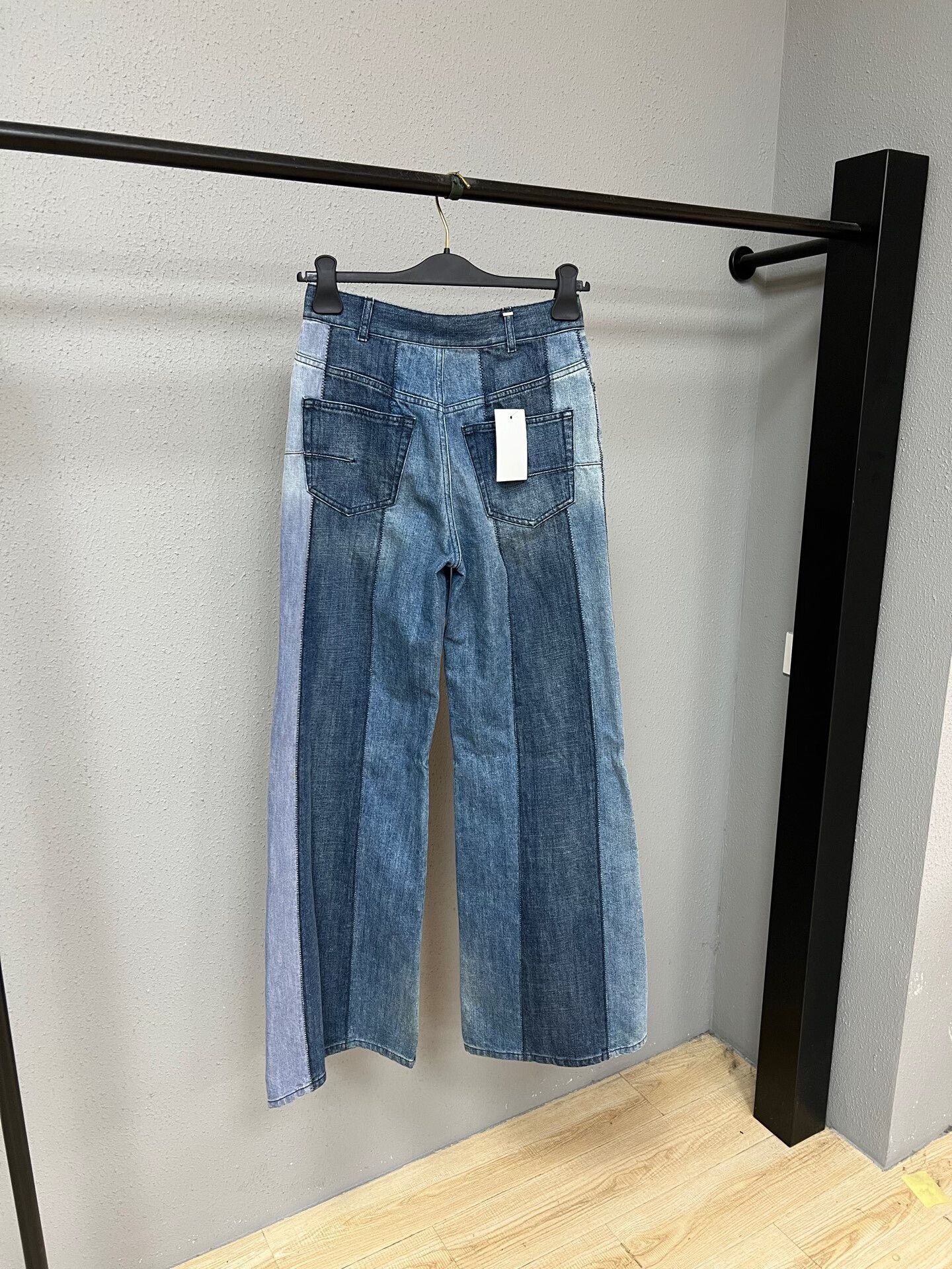 Dior Dior Color-Block Flared Jeans Size 38 Size 38" / US 16 / IT 52 - 2 Thumbnail