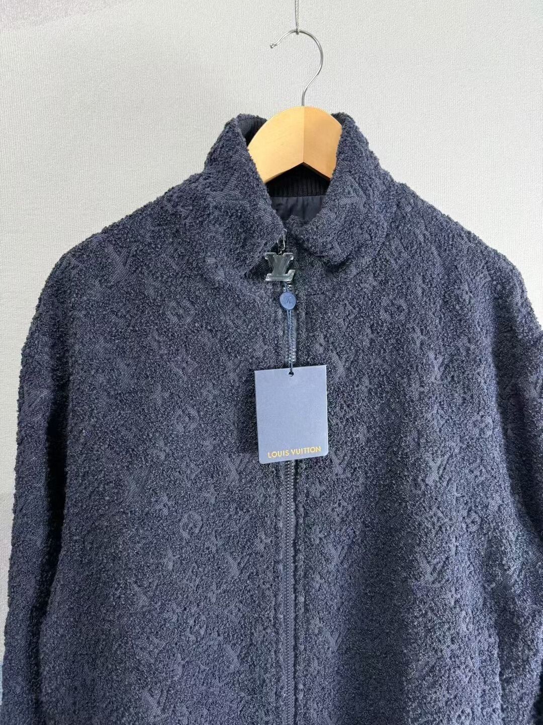 Louis Vuitton Louis Vuitton Teddy Wool Zip Jacket Size US L / EU 52-54 / 3 - 3 Thumbnail