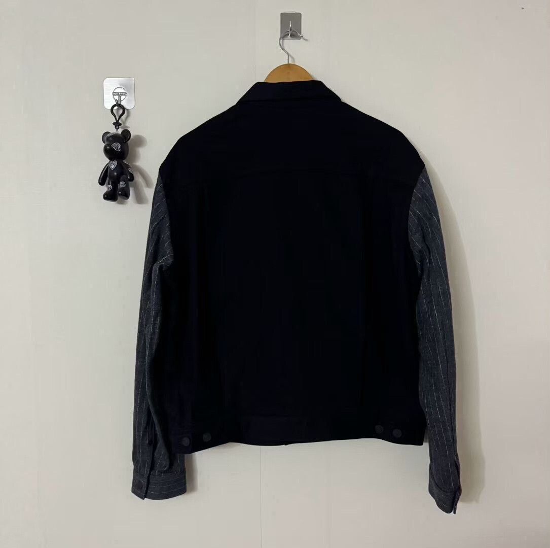 Dior Dior Wool Denim Jacket with Embroidery Size US XXL / EU 58 / 5 - 3 Thumbnail