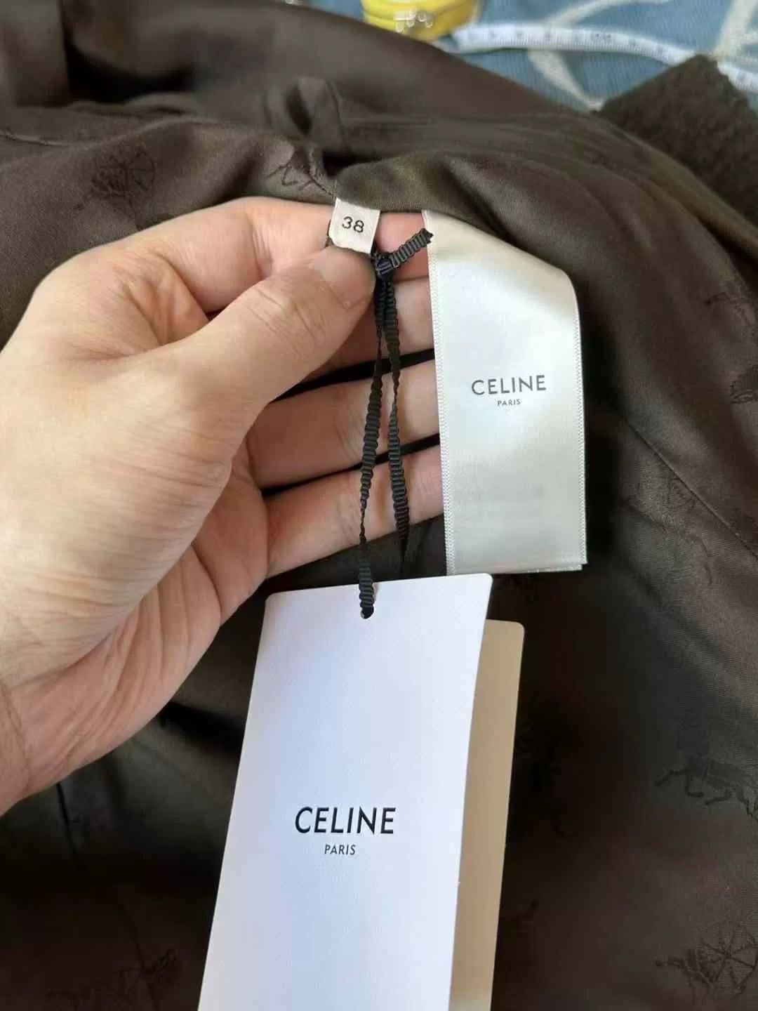 Celine celine green double-breasted wool coat Size M / US 6-8 / IT 42-44 - 4 Thumbnail