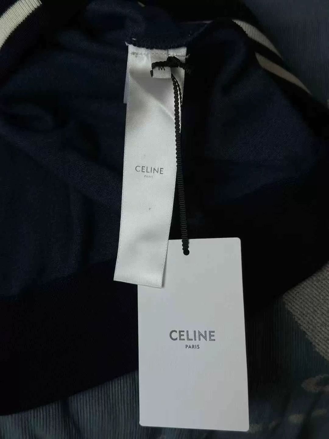 Celine celine blue velvet jacket size medium Size M / US 6-8 / IT 42-44 - 4 Thumbnail