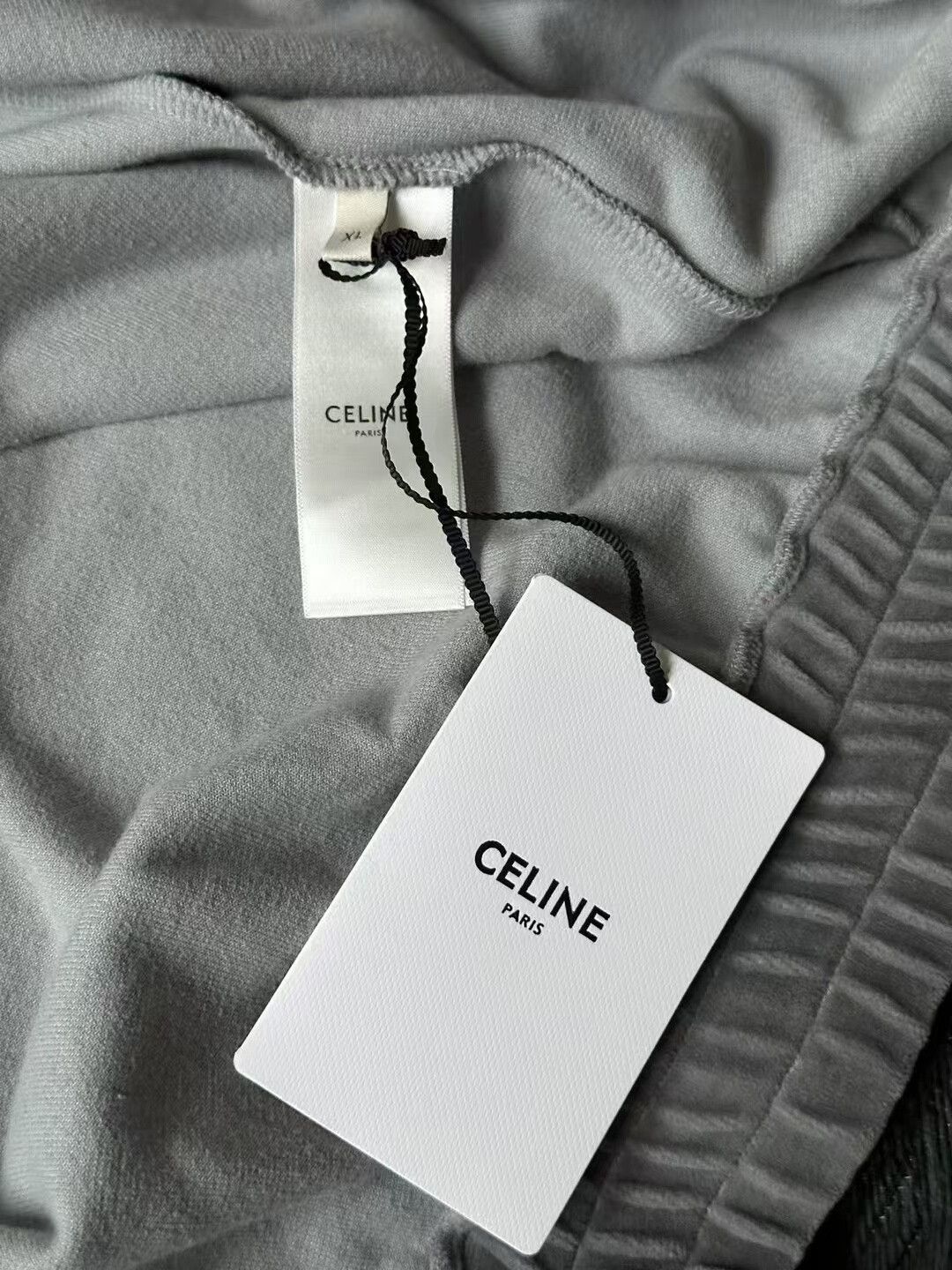 Celine celine ice blue velvet zip jacket Size US L / EU 52-54 / 3 - 5 Thumbnail