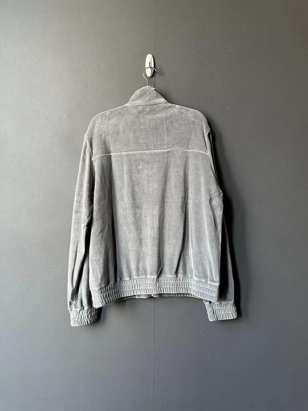 Celine celine ice blue velvet zip jacket Size US L / EU 52-54 / 3 - 2 Thumbnail