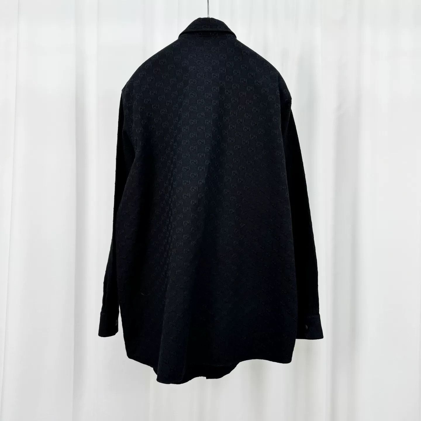 Gucci gucci black denim graphic shirt jacket Size US L / EU 52-54 / 3 - 2 Thumbnail