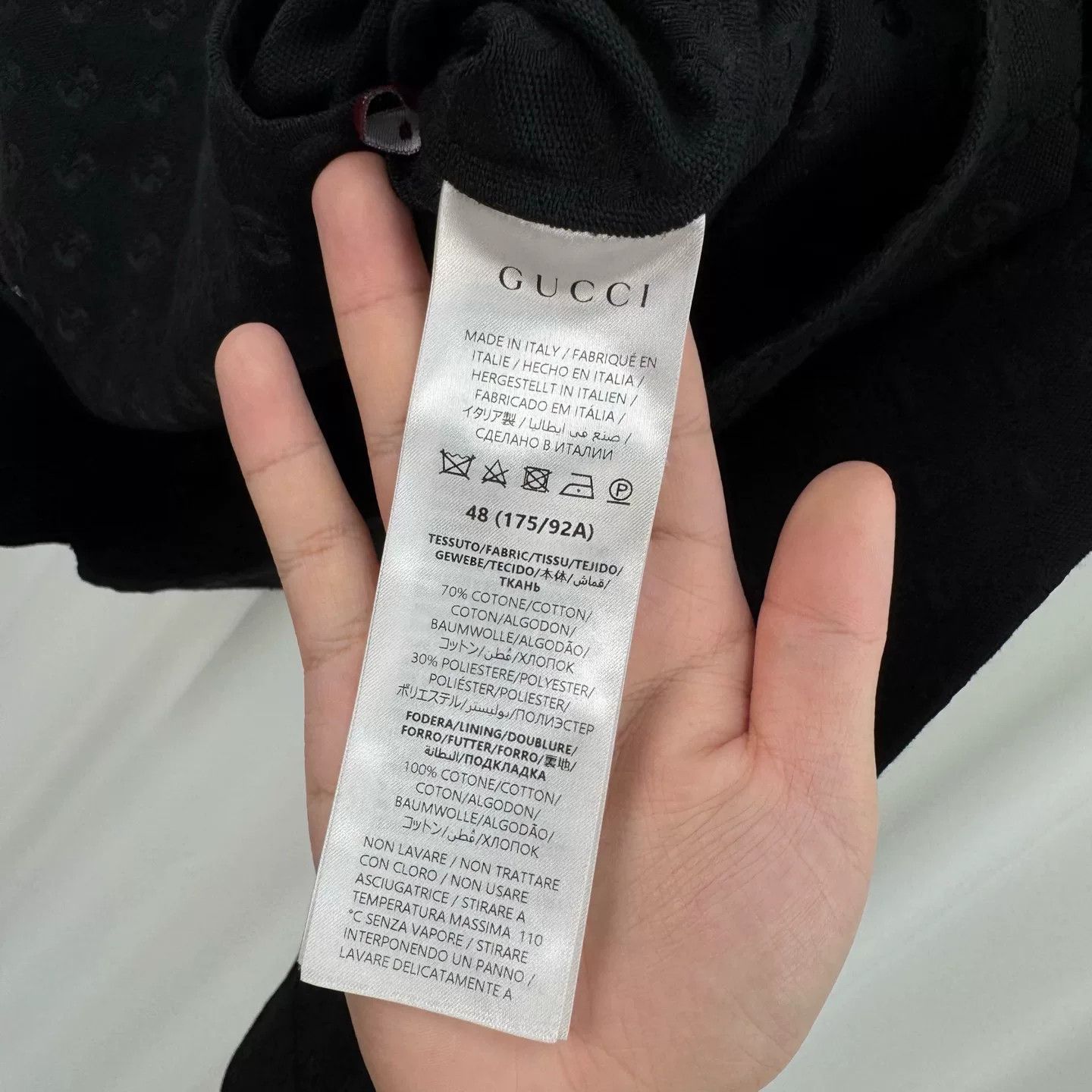Gucci gucci black denim graphic shirt jacket Size US L / EU 52-54 / 3 - 4 Thumbnail