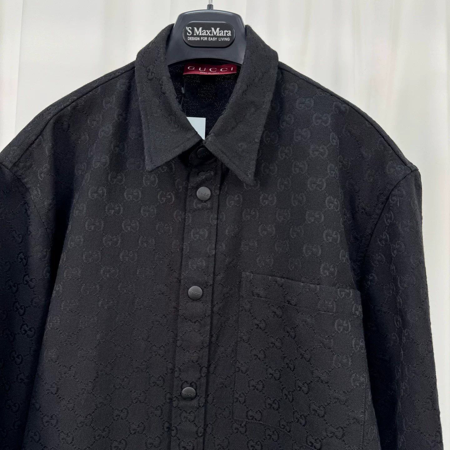 Gucci gucci black denim graphic shirt jacket Size US L / EU 52-54 / 3 - 3 Thumbnail