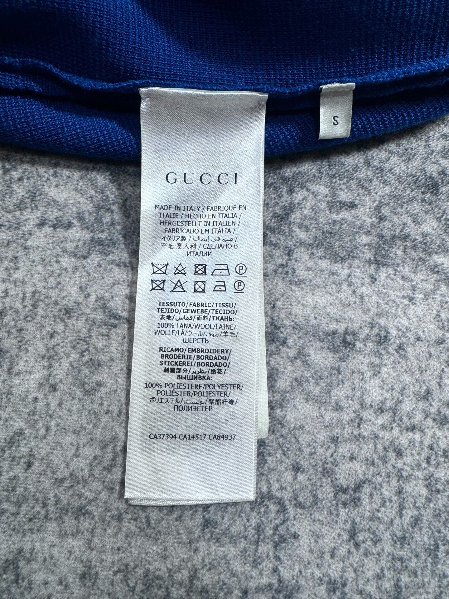 Gucci gucci blue and white knitted short dress Size S / US 4 / IT 40 - 5 Thumbnail