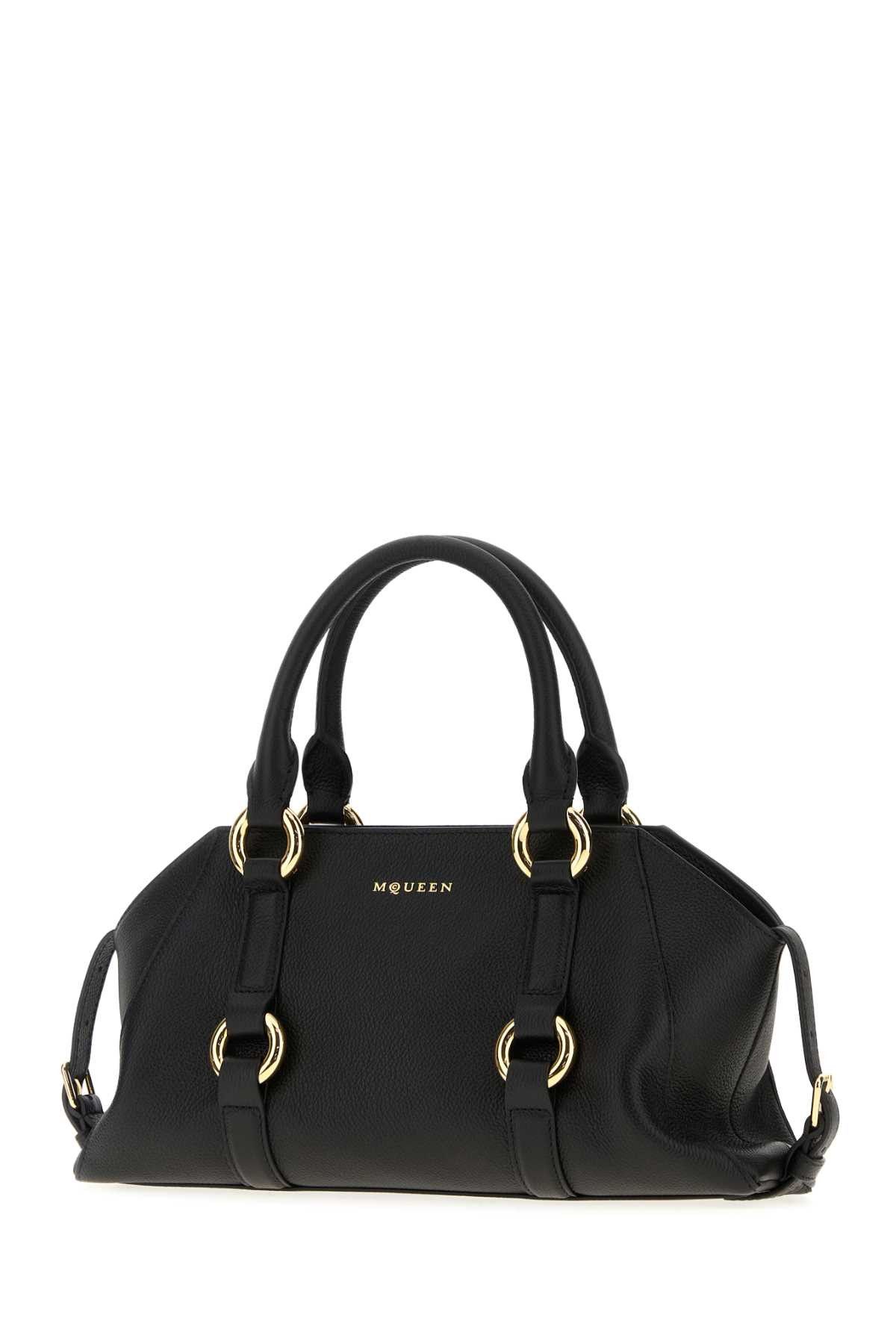 Alexander McQueen Black Leather Small Farringdon Handbag Size ONE SIZE - 2 Thumbnail