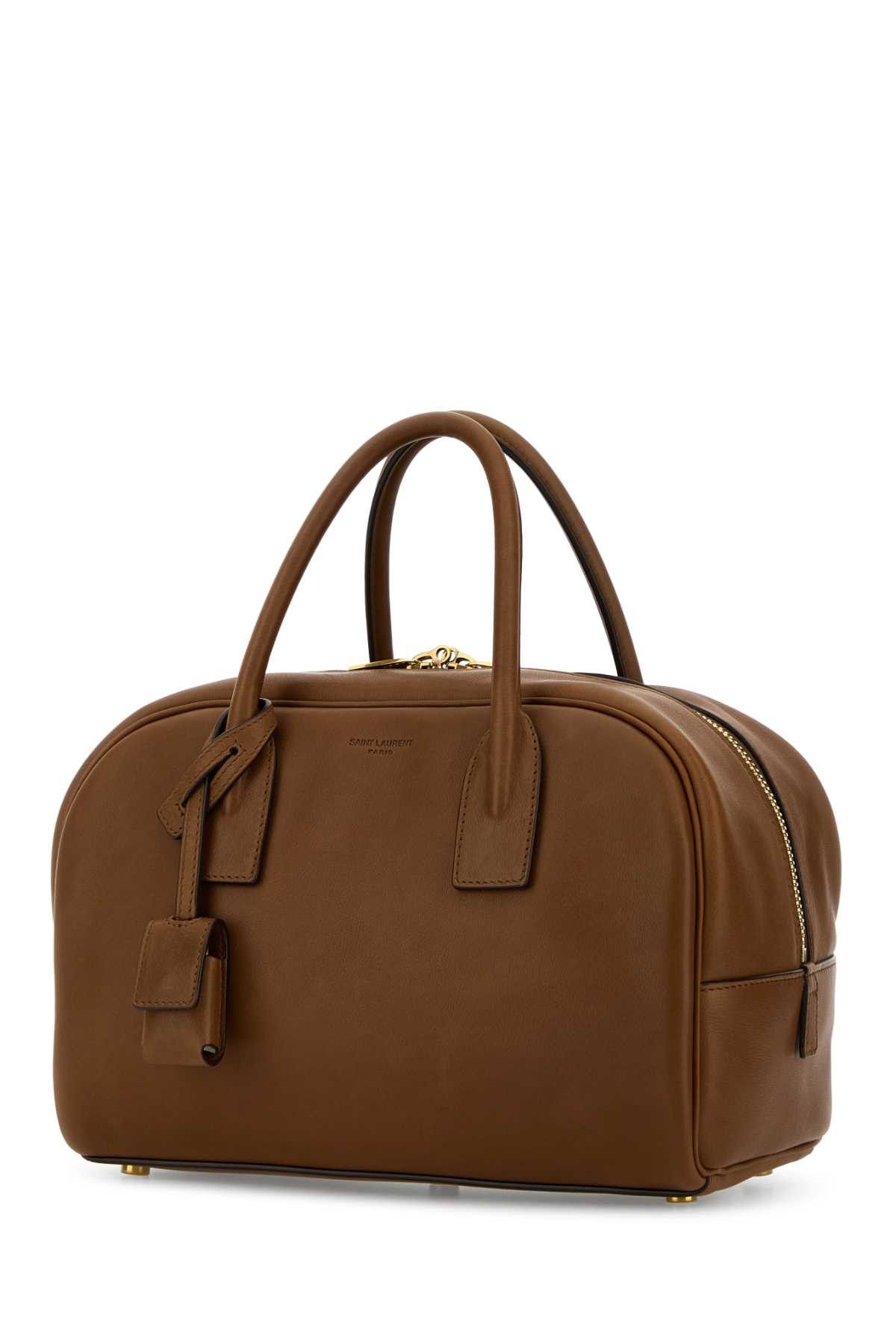 Saint Laurent Paris Caramel Leather Handbag Size ONE SIZE - 2 Thumbnail