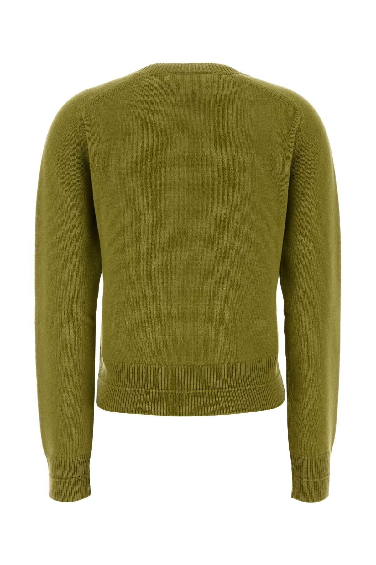 Gucci Pistachio Green Wool Blend Sweater Size M / US 6-8 / IT 42-44 - 2 Thumbnail