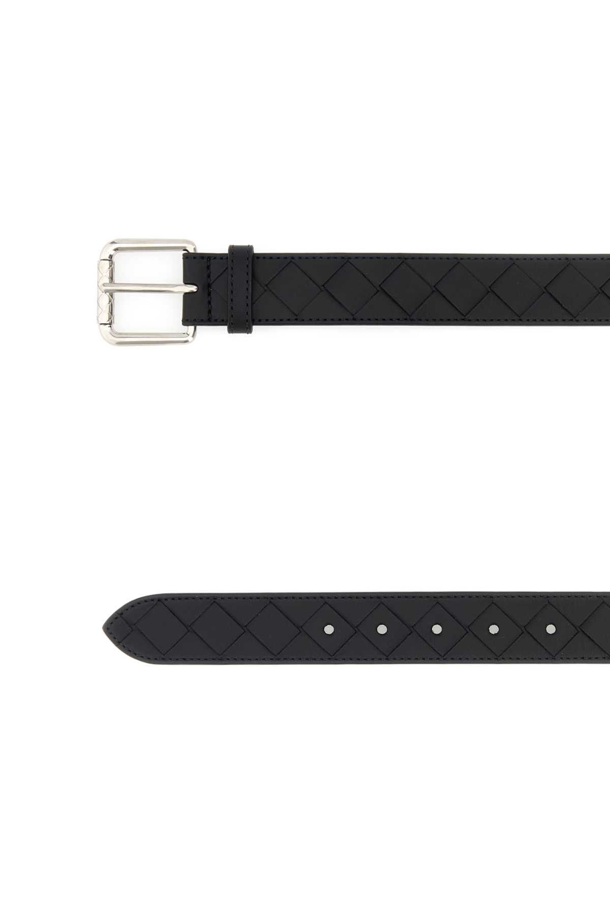 Bottega Veneta Black Leather Belt Size ONE SIZE - 2 Thumbnail