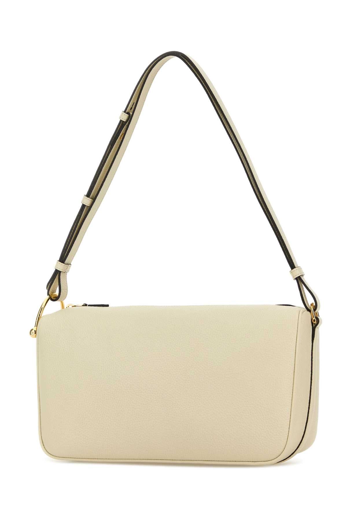 Gucci Ivory Leather Medium Gucci Half Horsebit Shoulder Bag Size ONE SIZE - 2 Thumbnail