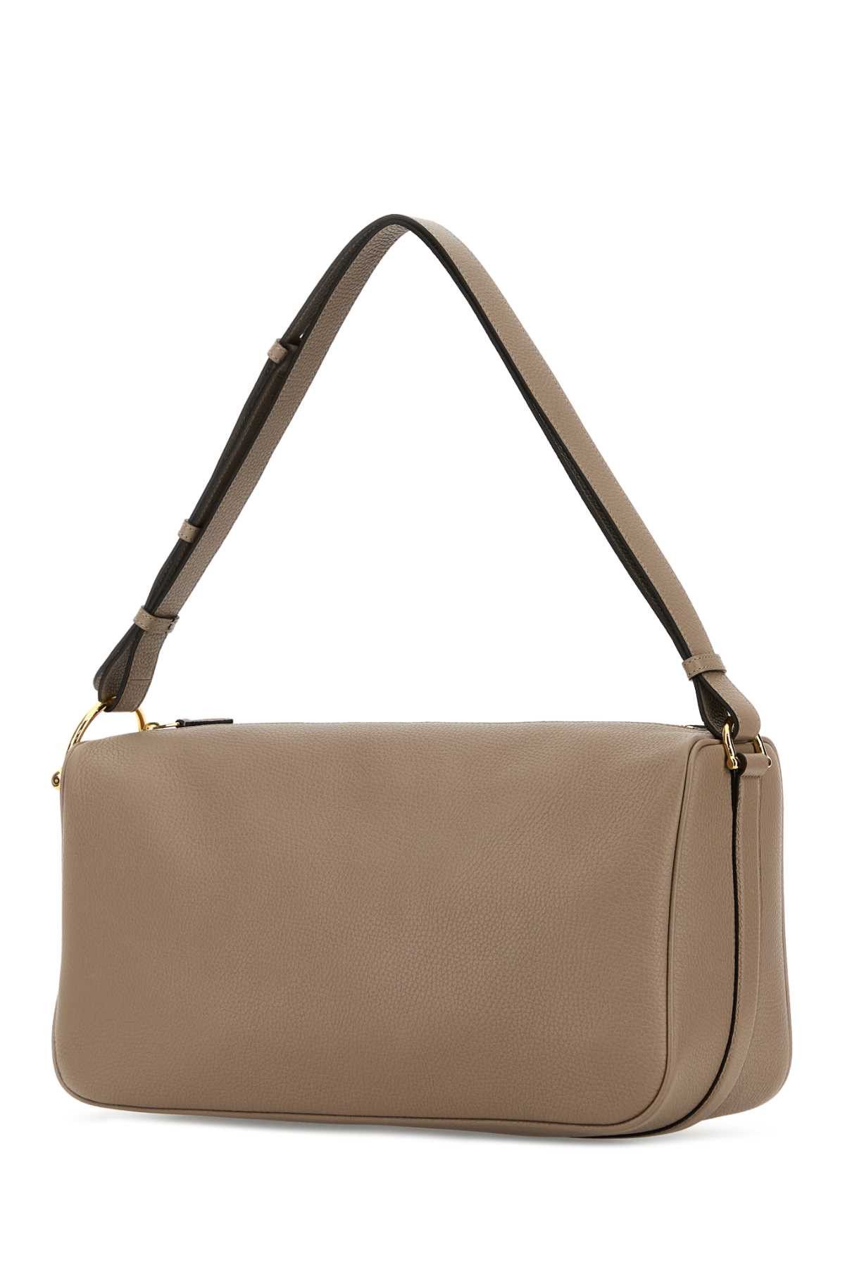 Gucci Dove Grey Leather Gucci Half Horsebit Shoulder Bag Size ONE SIZE - 2 Thumbnail