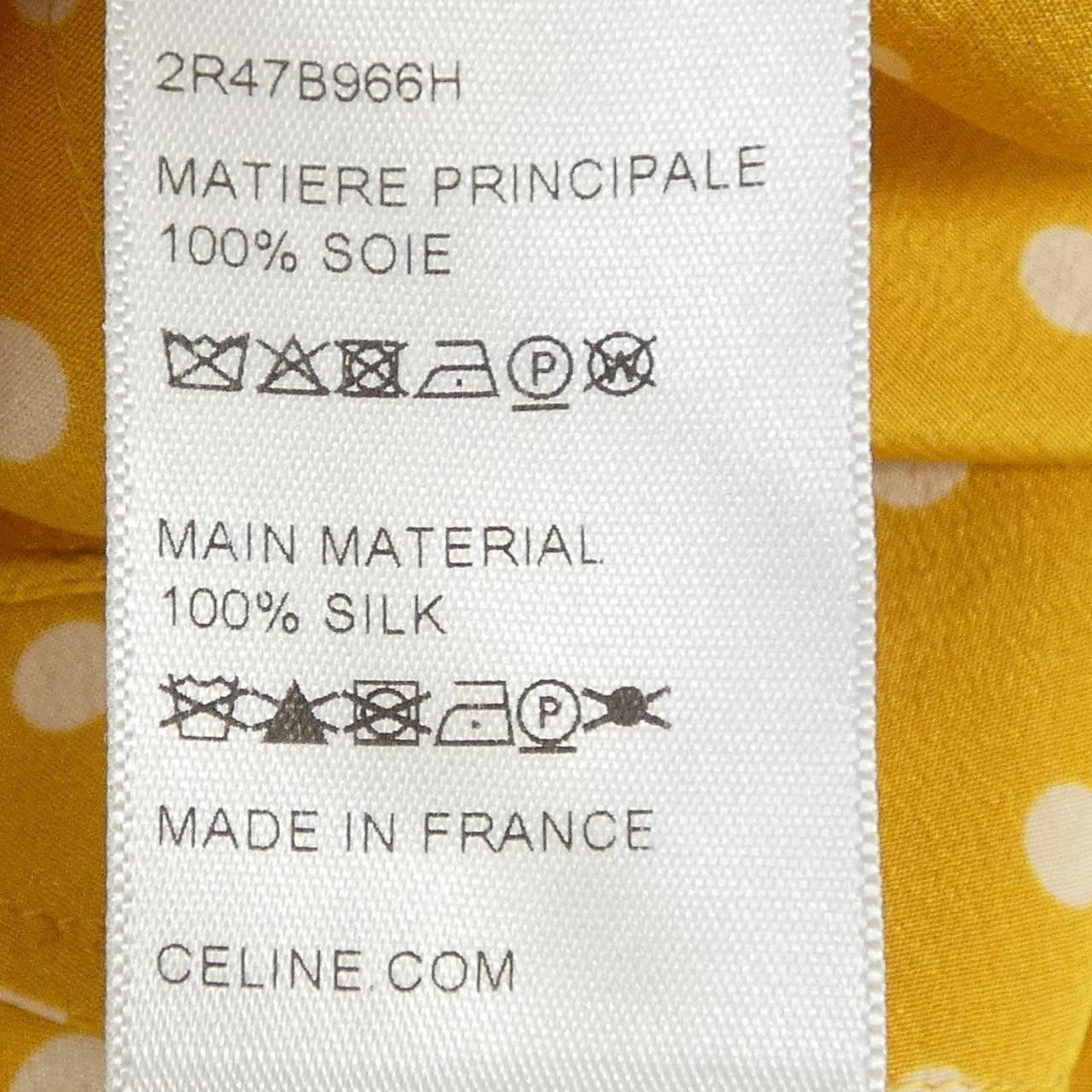 Celine Celine Celine 2R47B966H Silk Dress Others Dresses 2R47B966H DUTY FREE for USA Size ONE SIZE - 3 Thumbnail