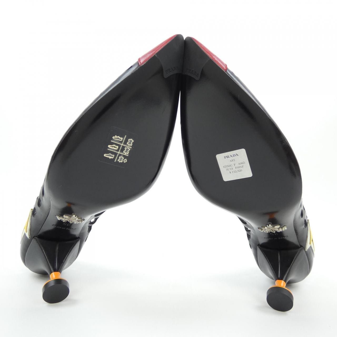 Prada Prada Prada Pumps Leather Shoes DUTY FREE for USA Size ONE SIZE - 4 Thumbnail