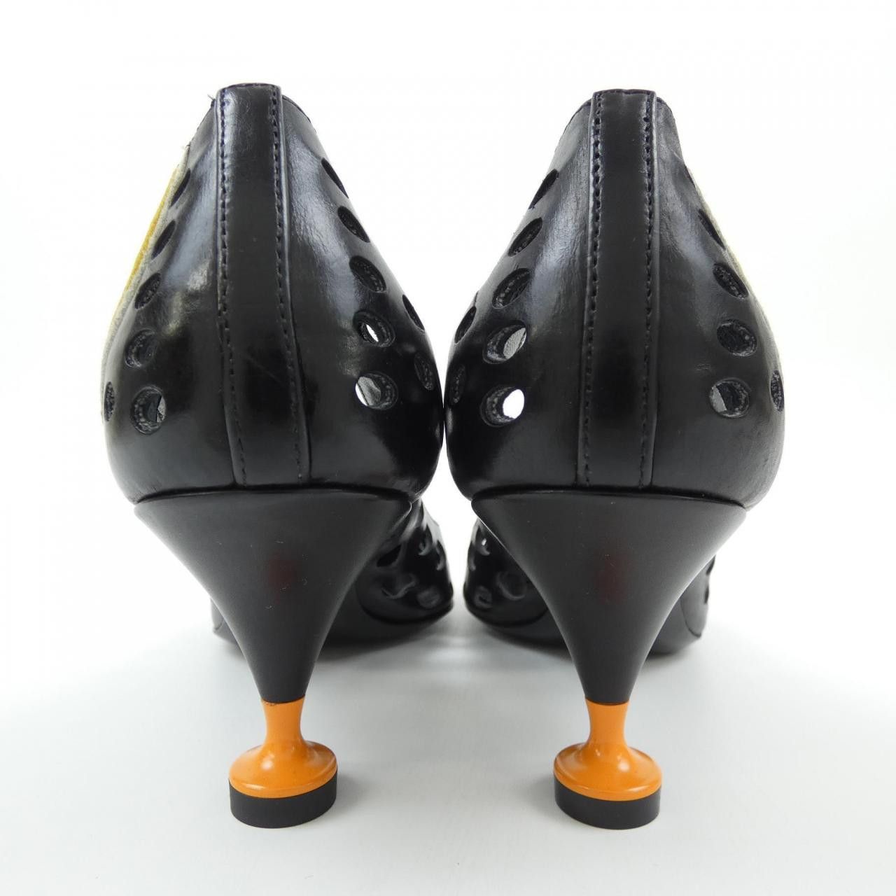 Prada Prada Prada Pumps Leather Shoes DUTY FREE for USA Size ONE SIZE - 5 Thumbnail