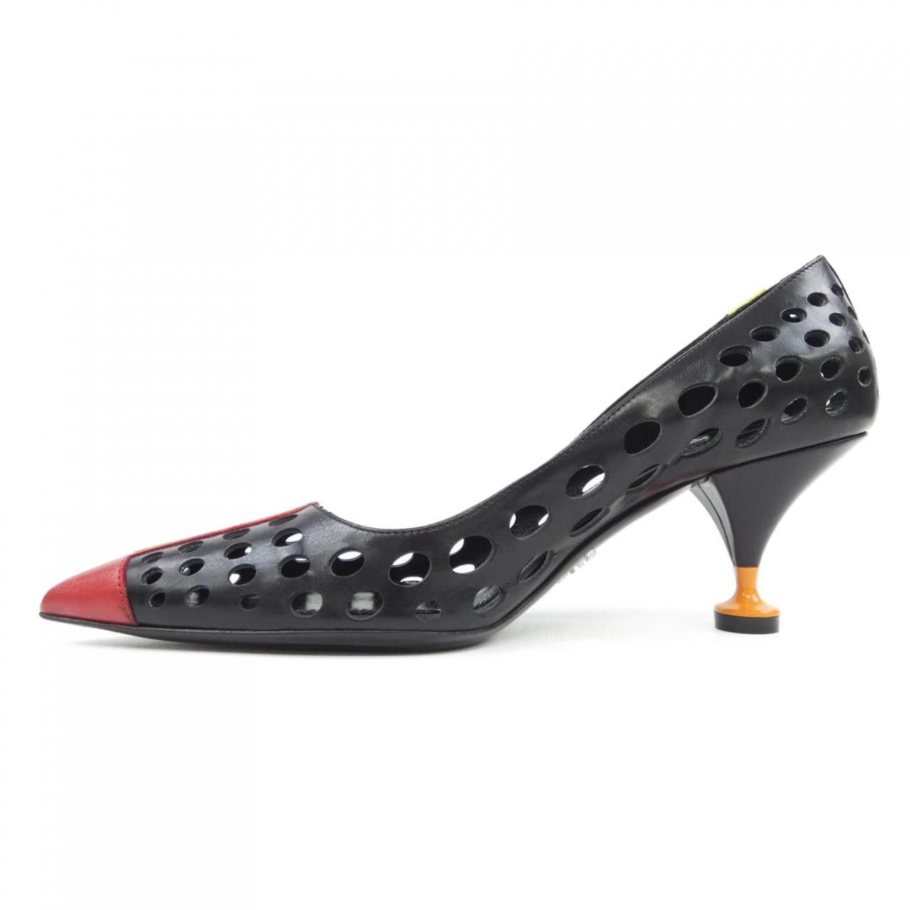 Prada Prada Prada Pumps Leather Shoes DUTY FREE for USA Size ONE SIZE - 2 Thumbnail