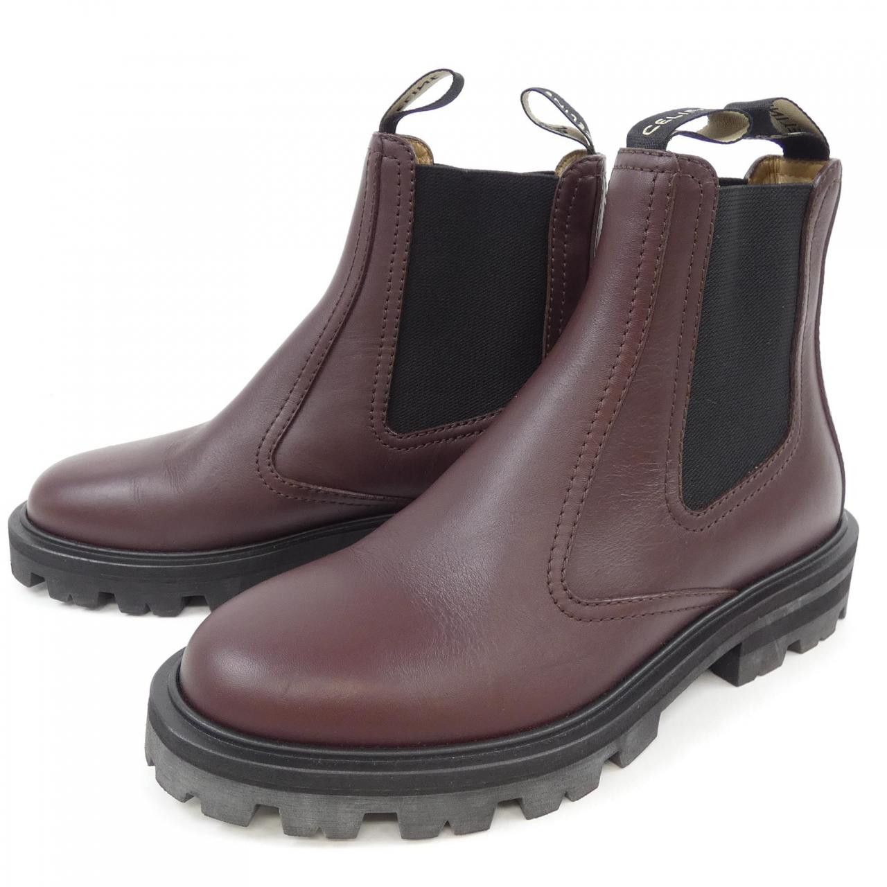 Celine Celine Celine Margaret Chelsea Boots Calfskin Boots Leather Shoes 343413554C DUTY FREE for USA Size ONE SIZE - 3 Thumbnail