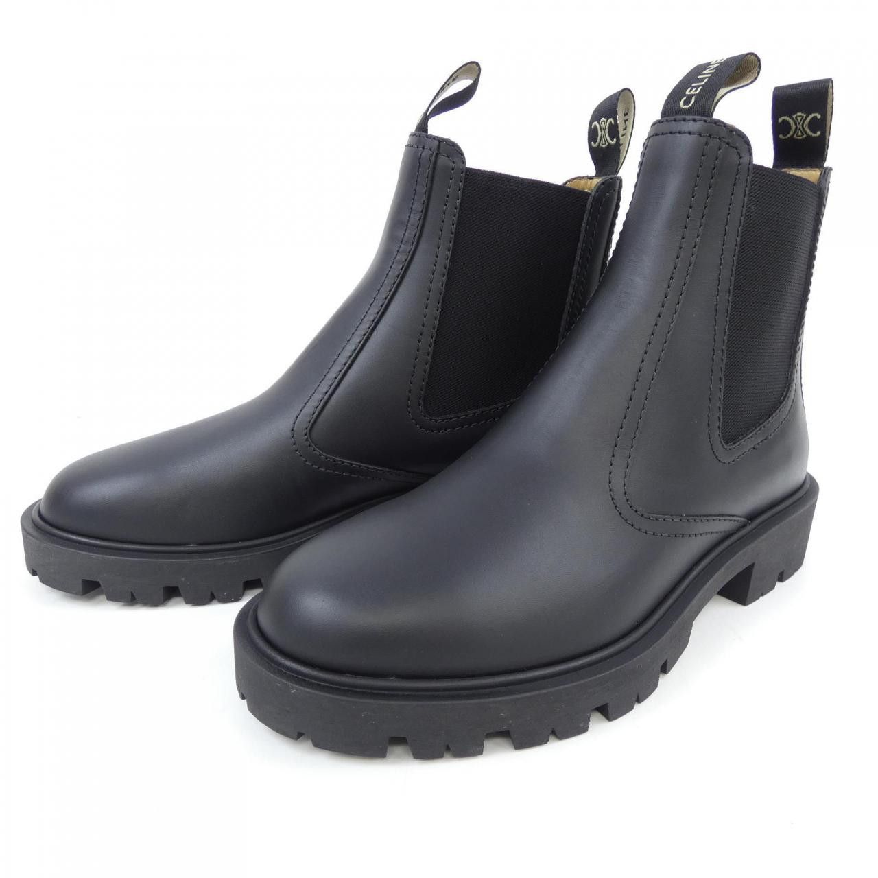 Celine Celine Celine MARGARET CHELSEA Boots Leather Shoes 343413554C DUTY FREE for USA Size ONE SIZE - 3 Thumbnail